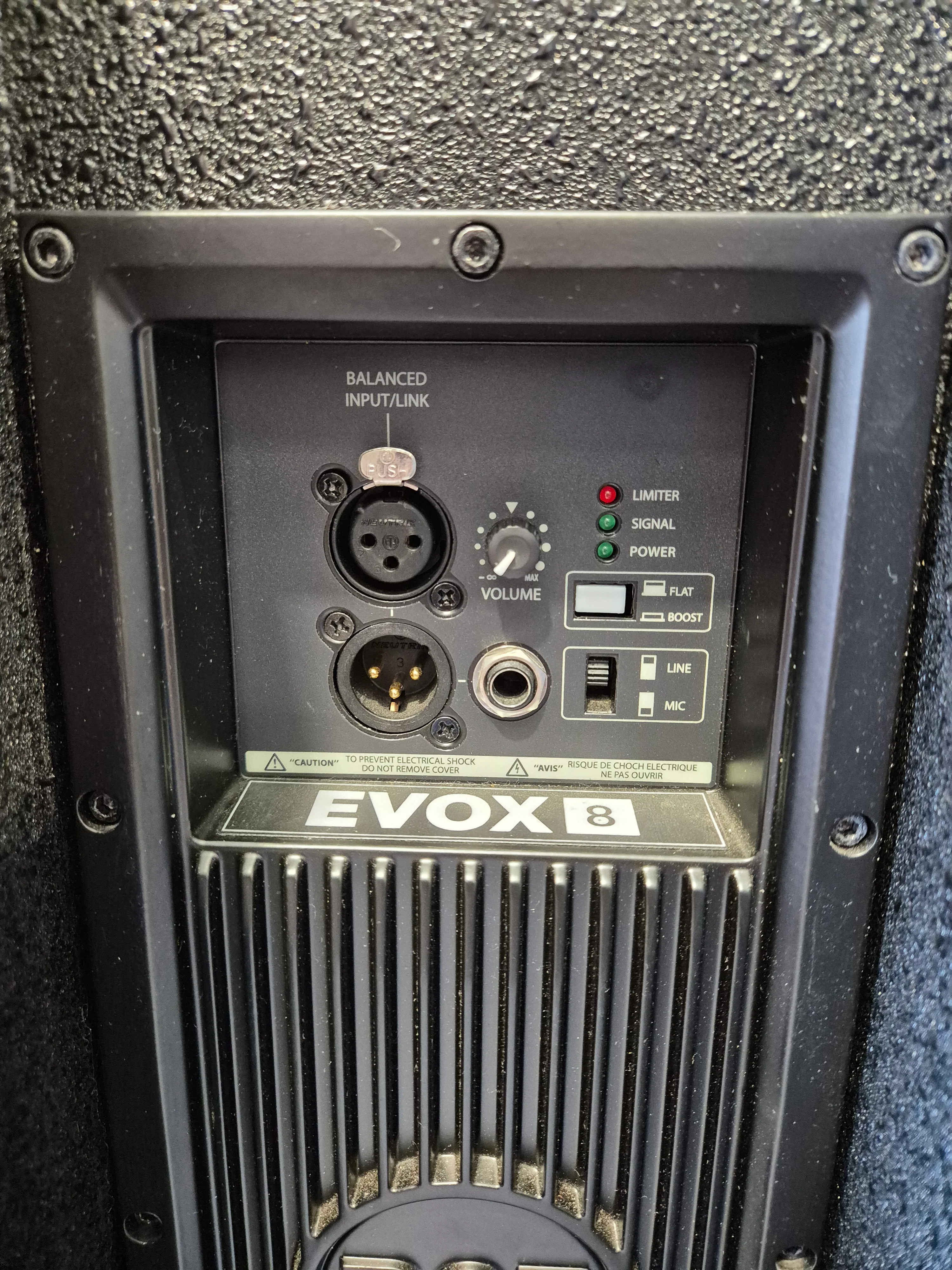 RCF EVOX 8 Active Two-Way Array - Portable Sound System w/ Cover Case - Image 4