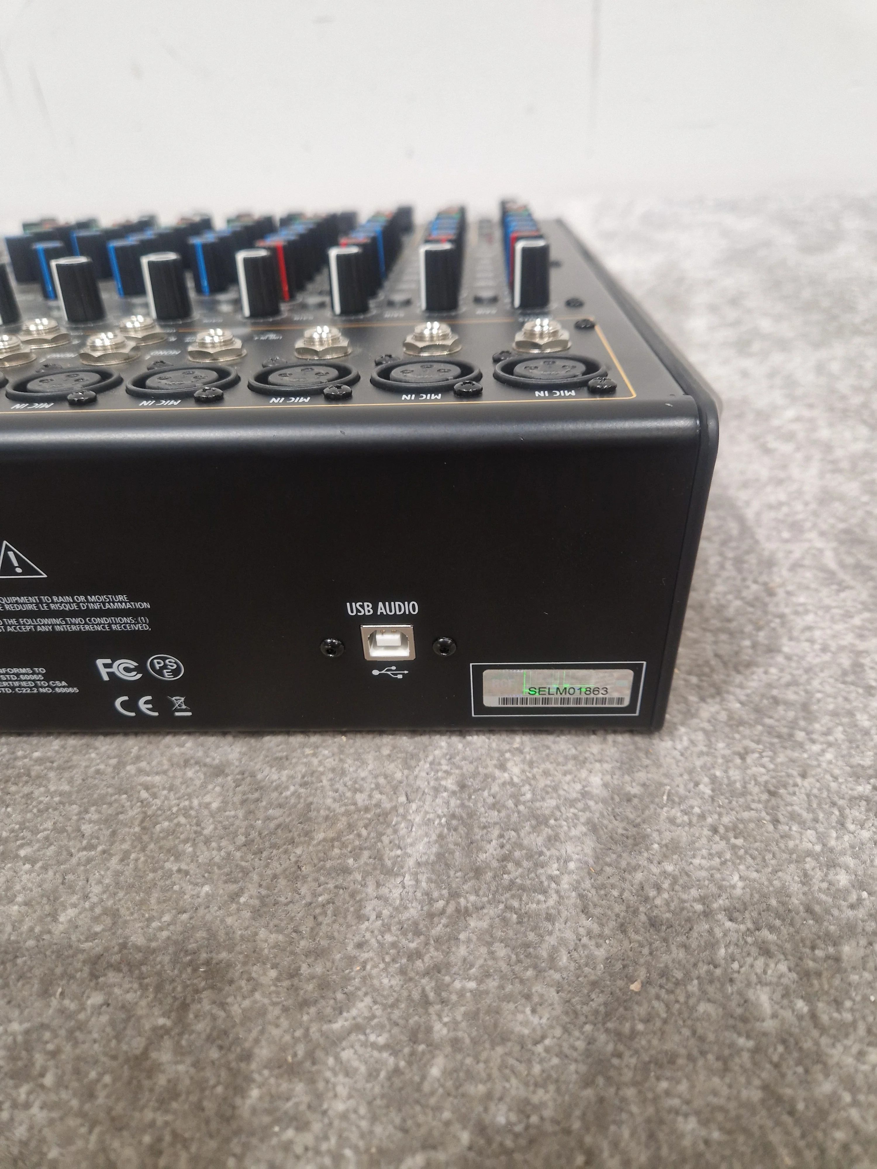 RCF F12XR Mixing Desk - 12-Channel Analog Mixer - Excellent - Image 3