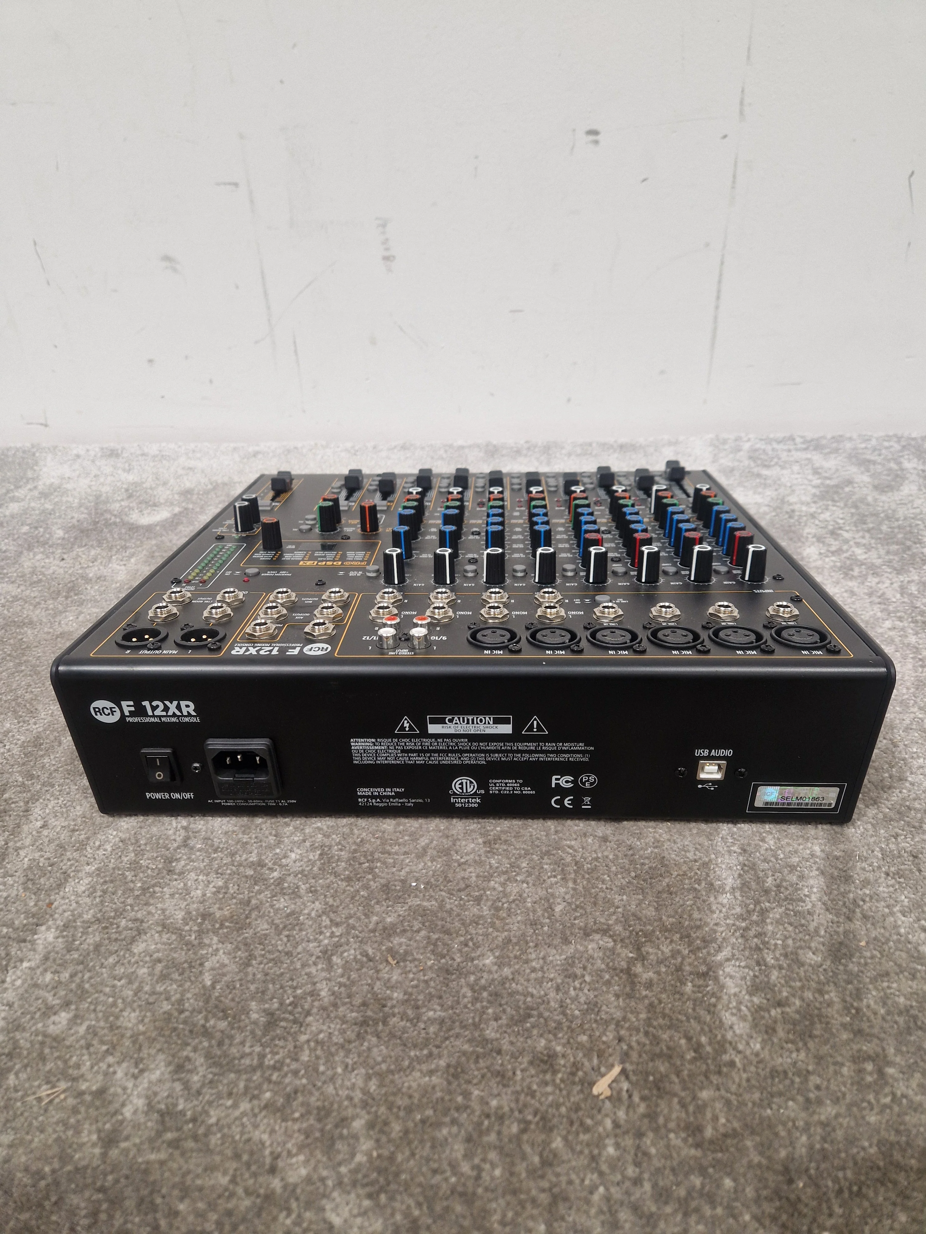 RCF F12XR Mixing Desk - 12-Channel Analog Mixer - Excellent - Image 9