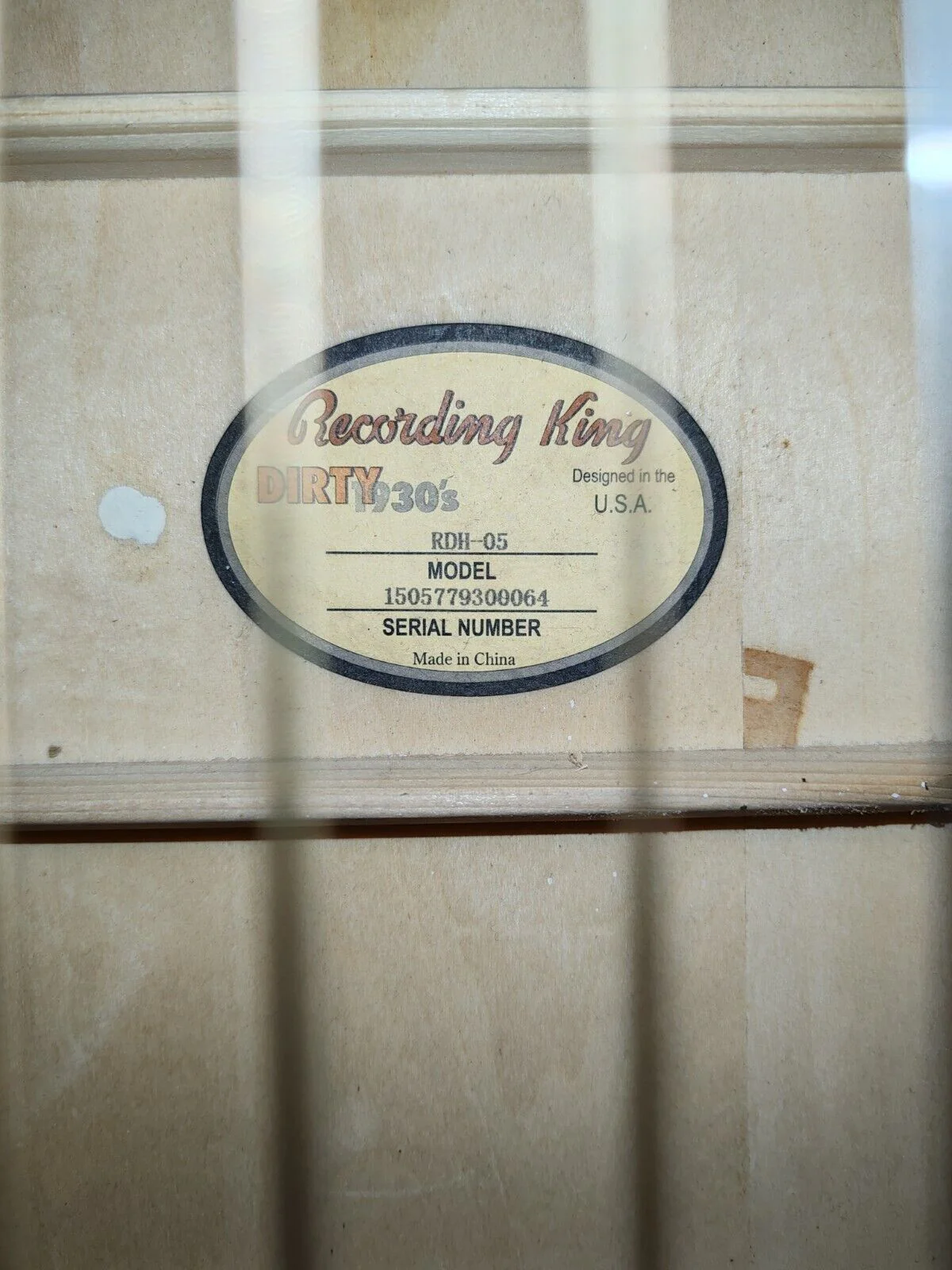 Recording King RDH-05 - Spruce body - Nato neck - Rosewood fingerboard - Image 11