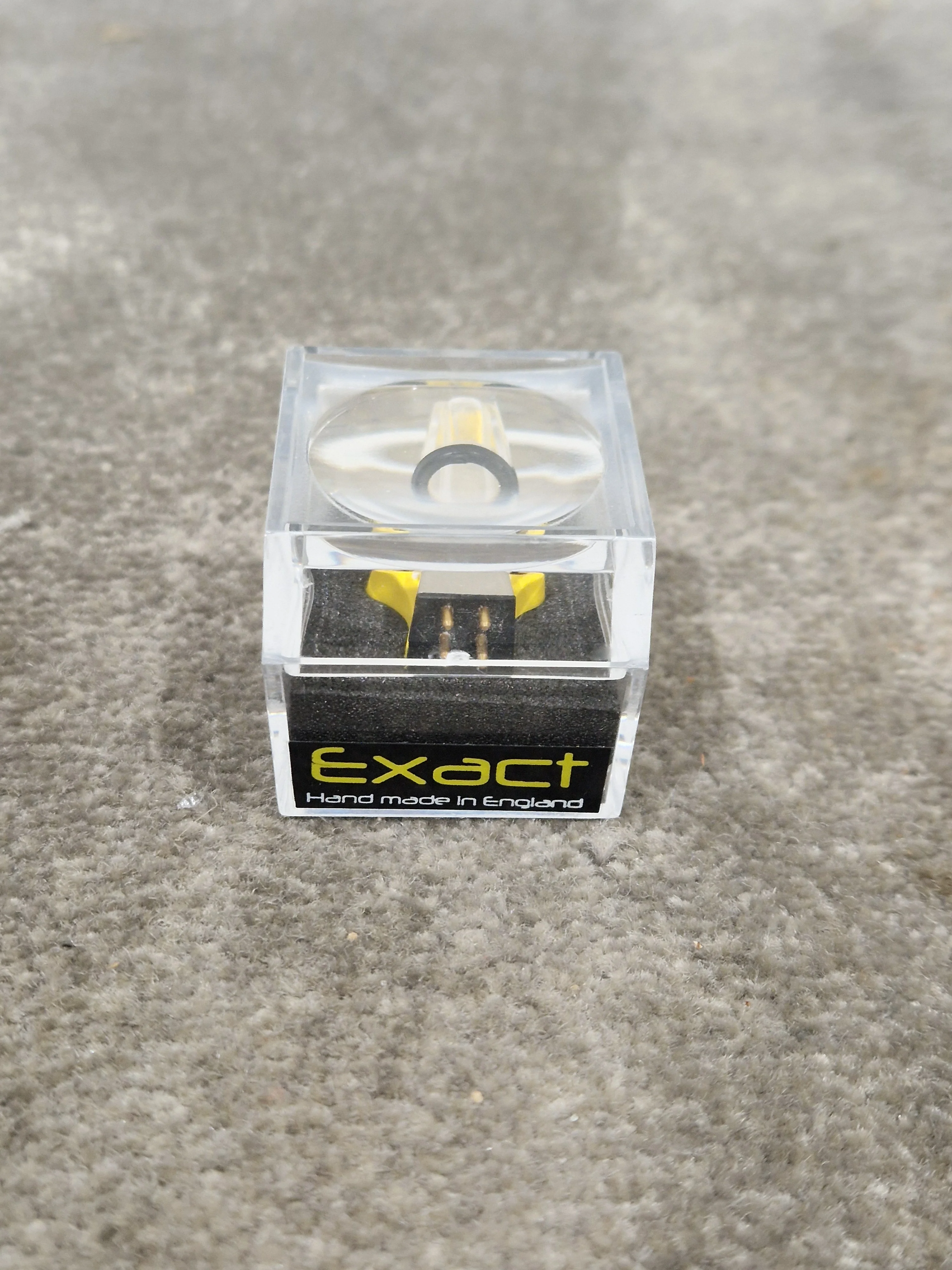 Rega Exact Moving Magnet Cartridge - Yellow/Gold - Like New - Image 2