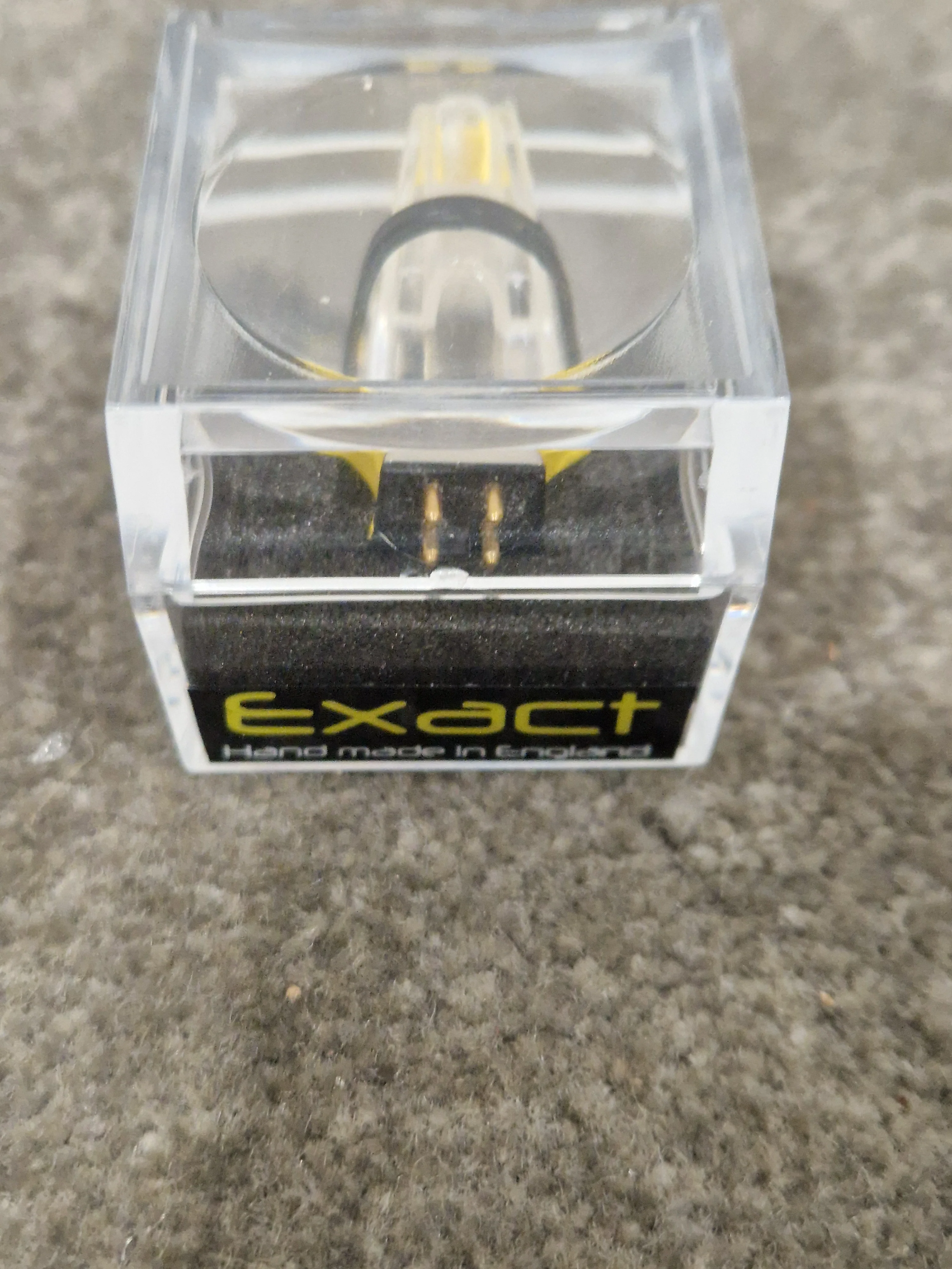 Rega Exact Moving Magnet Cartridge - Yellow/Gold - Like New - Image 3