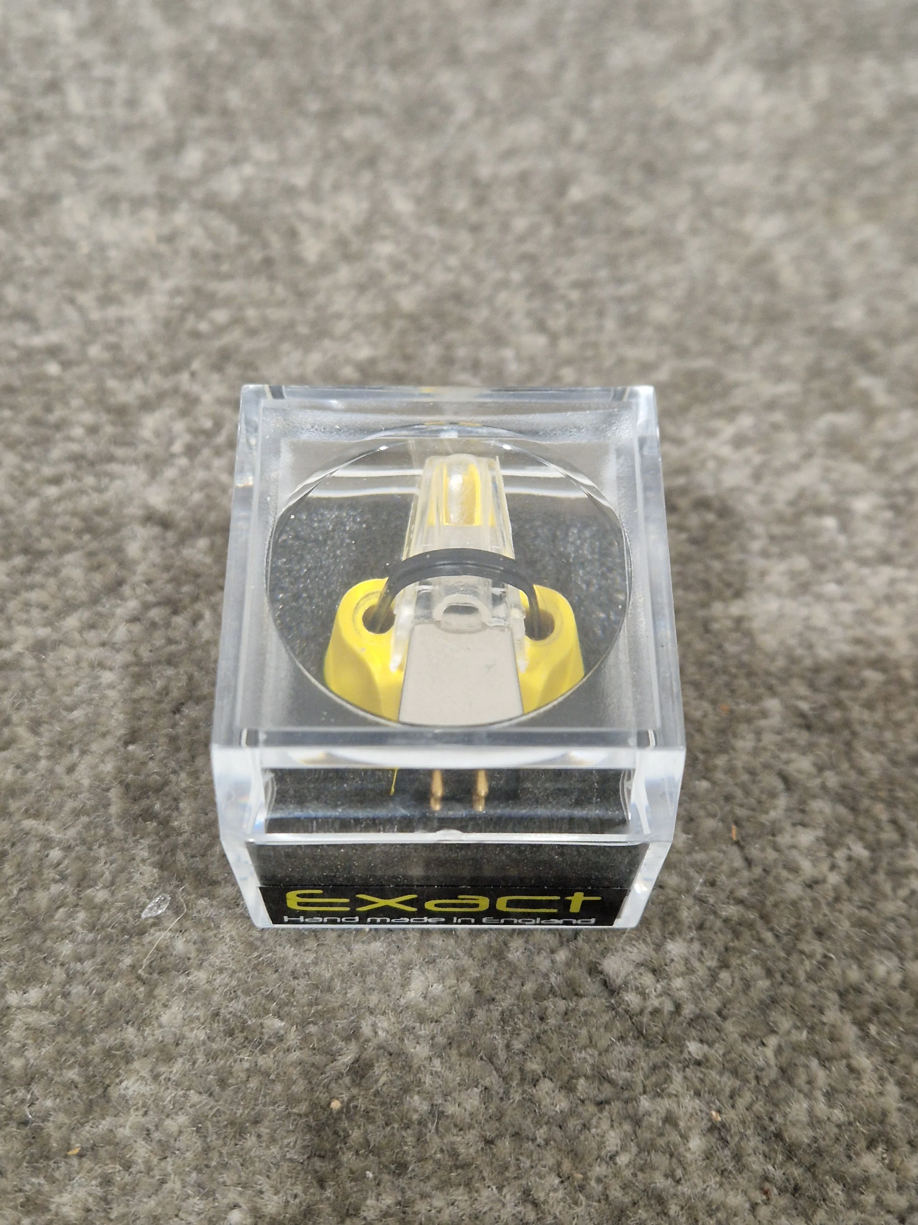 Rega Exact Moving Magnet Cartridge - Yellow/Gold - Like New - Image 4