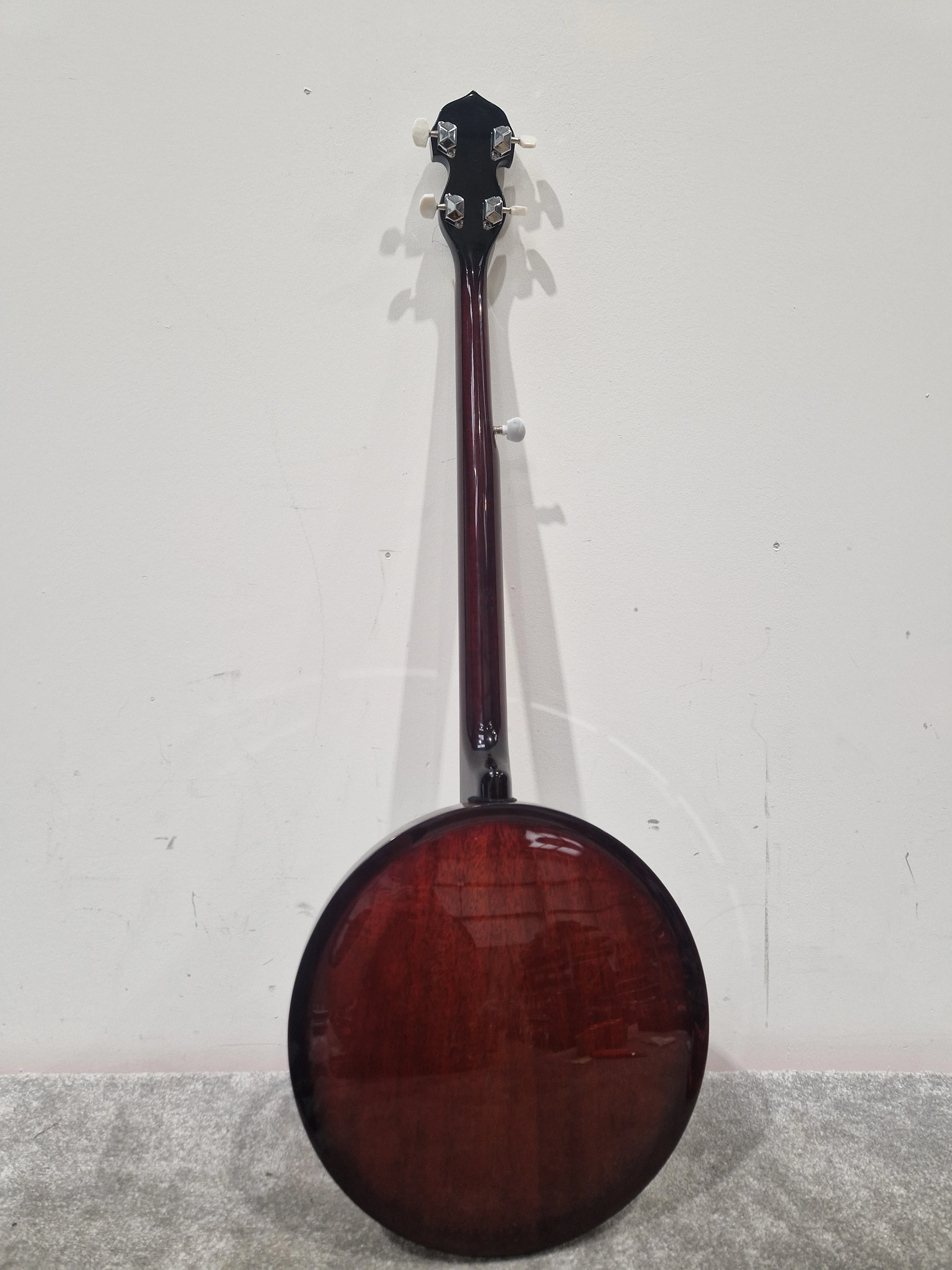 Remo Countryman Banjo - 5-String, Remo Weatherking Head - Very Good w/ Manuals & Hard Case & strings - Image 3