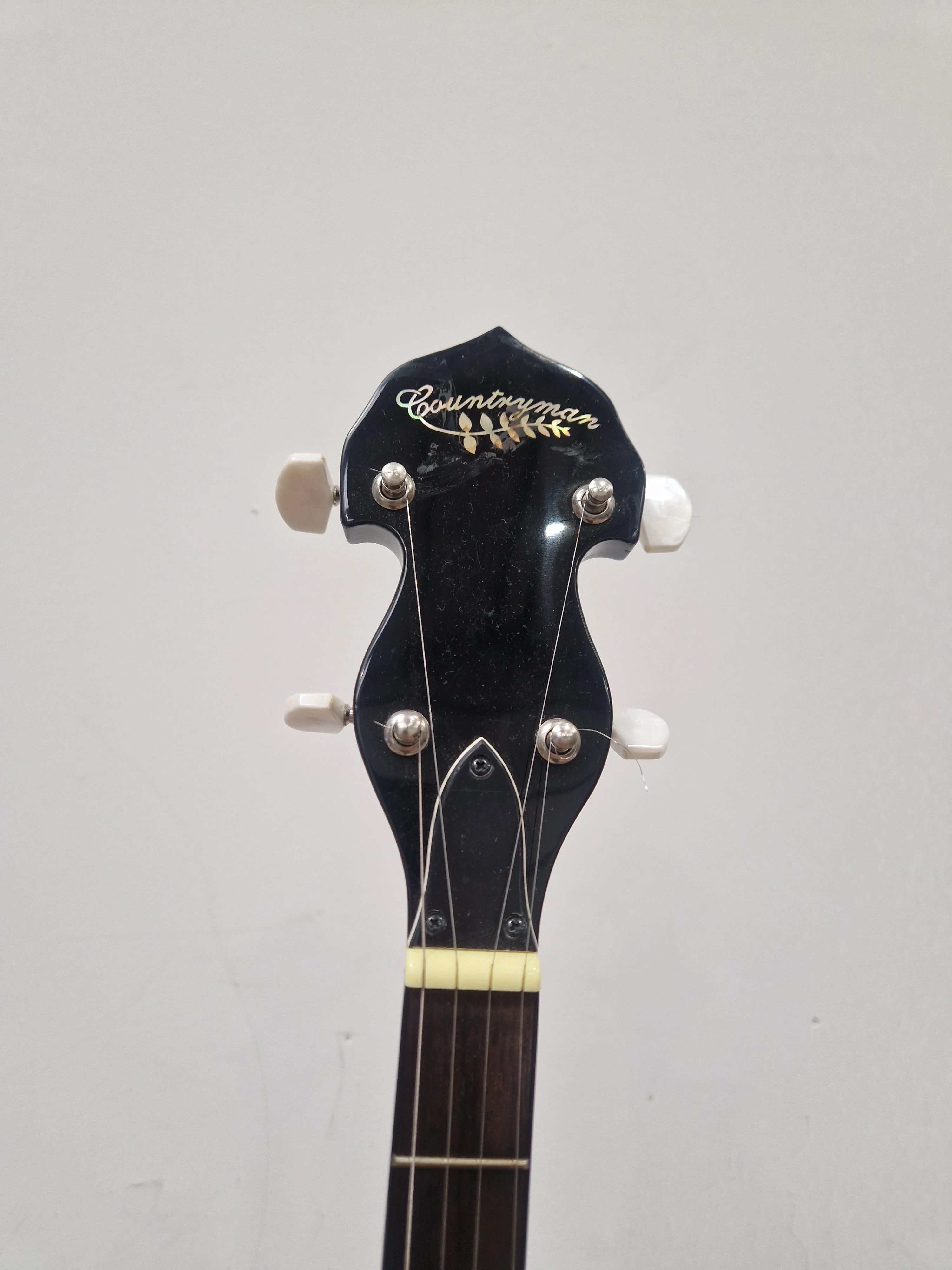 Remo Countryman Banjo - 5-String, Remo Weatherking Head - Very Good w/ Manuals & Hard Case & strings - Image 6