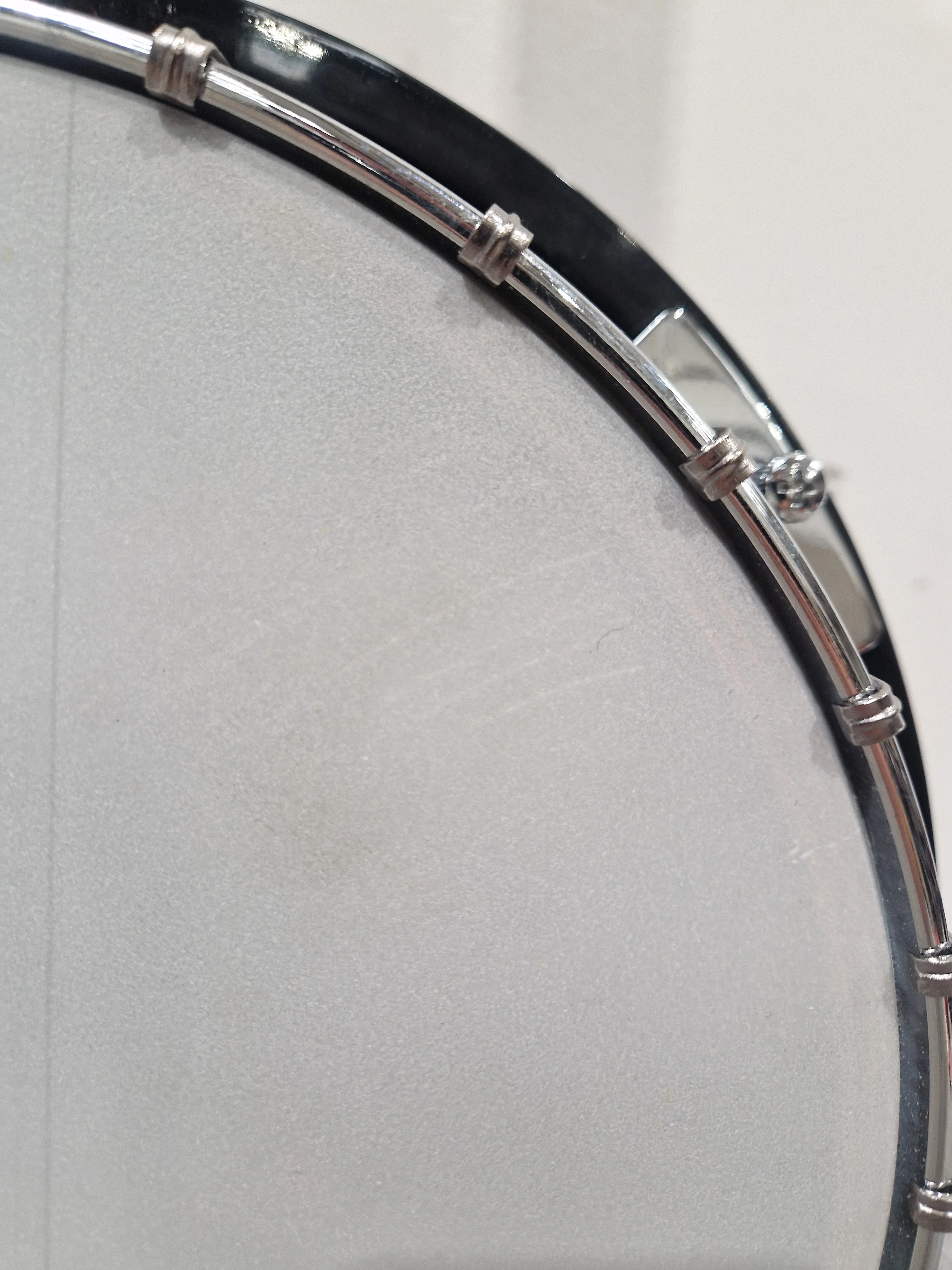 Remo Countryman Banjo - 5-String, Remo Weatherking Head - Very Good w/ Manuals & Hard Case & strings - Image 8