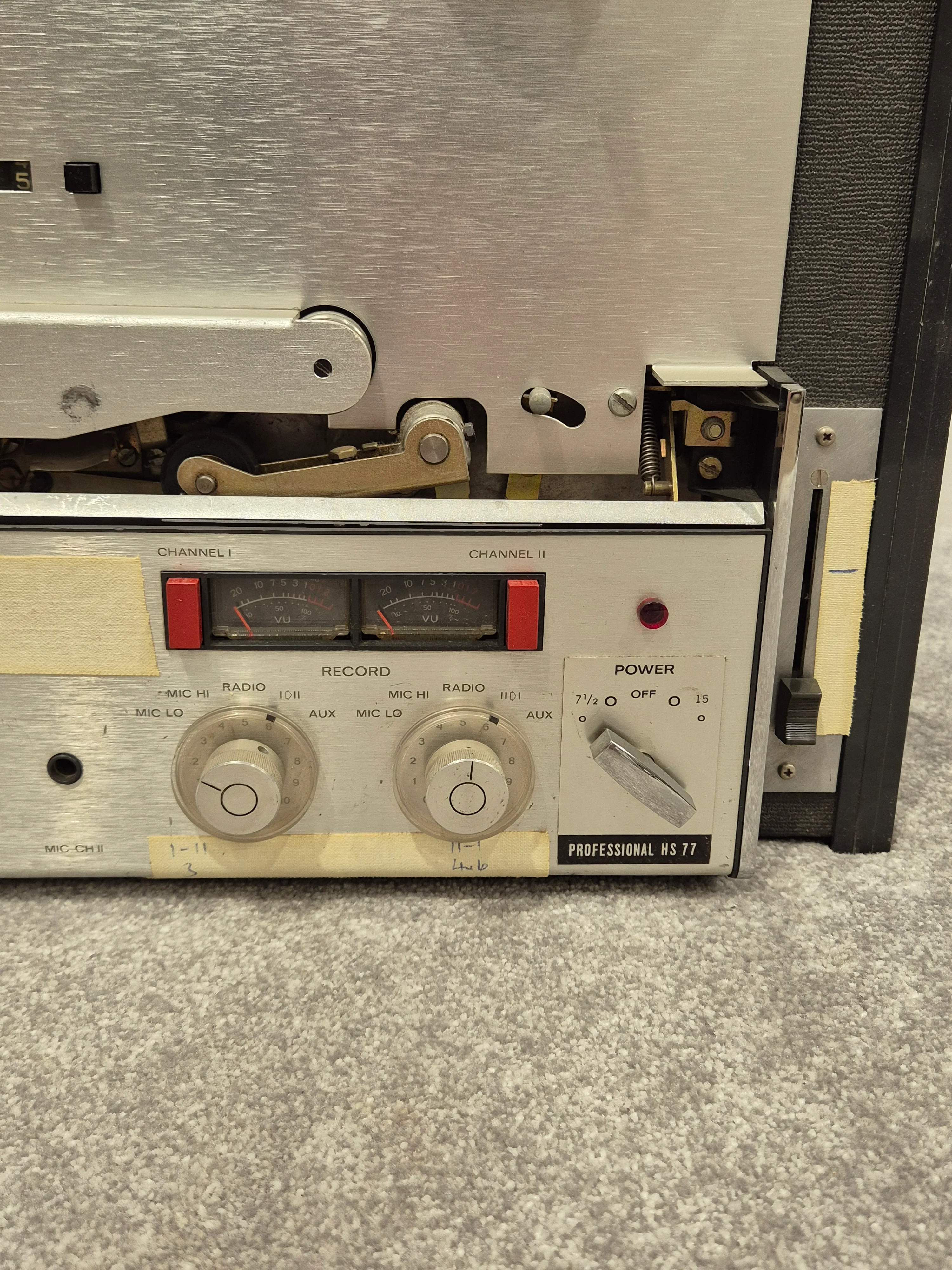 Revox A77 Mk1 - Classic Reel-to-Reel Tape Recorder (Read Description) - Image 4