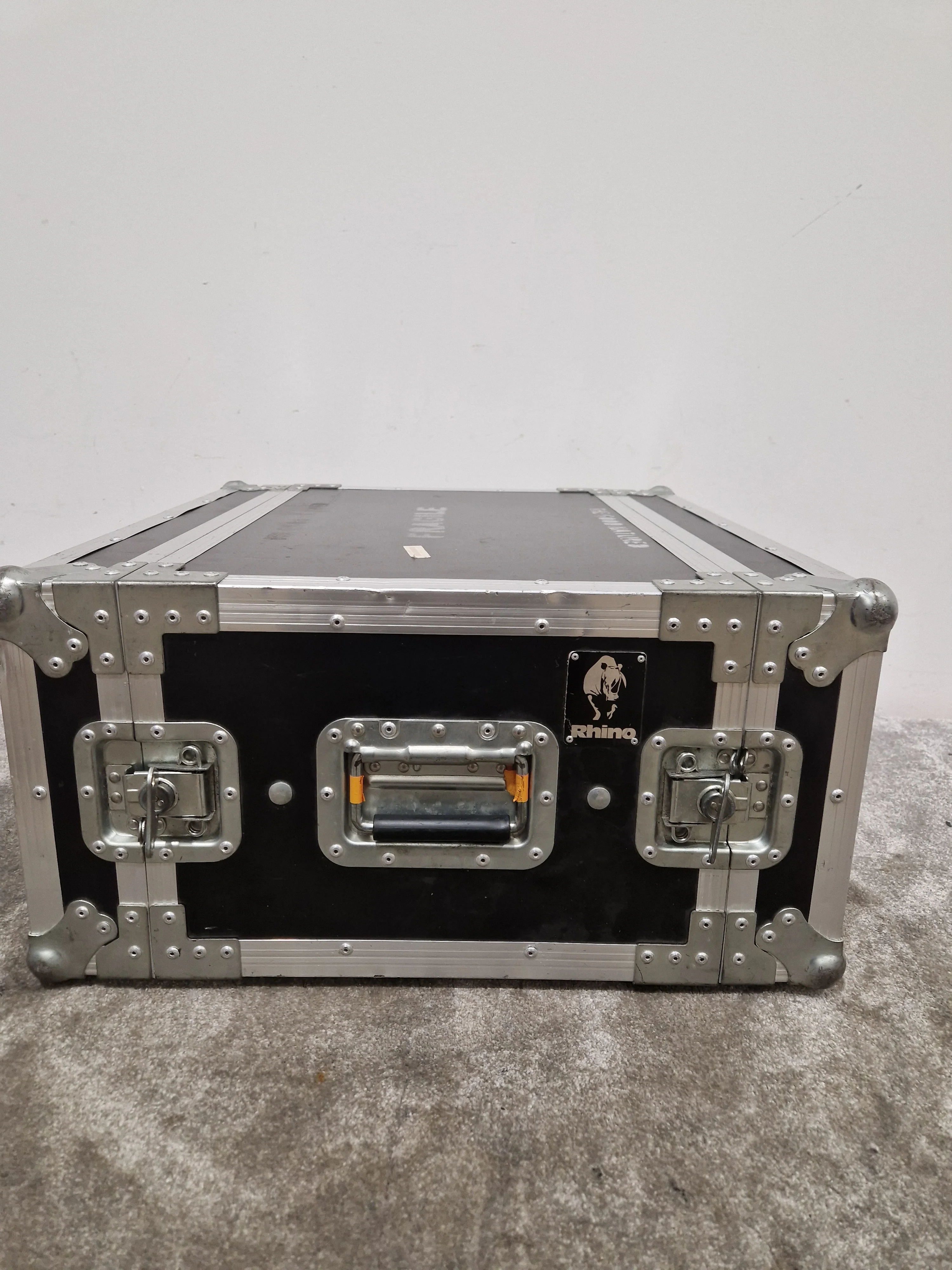 Rhino Flight Case - Black/Silver – Flight Case - Good - Image 13