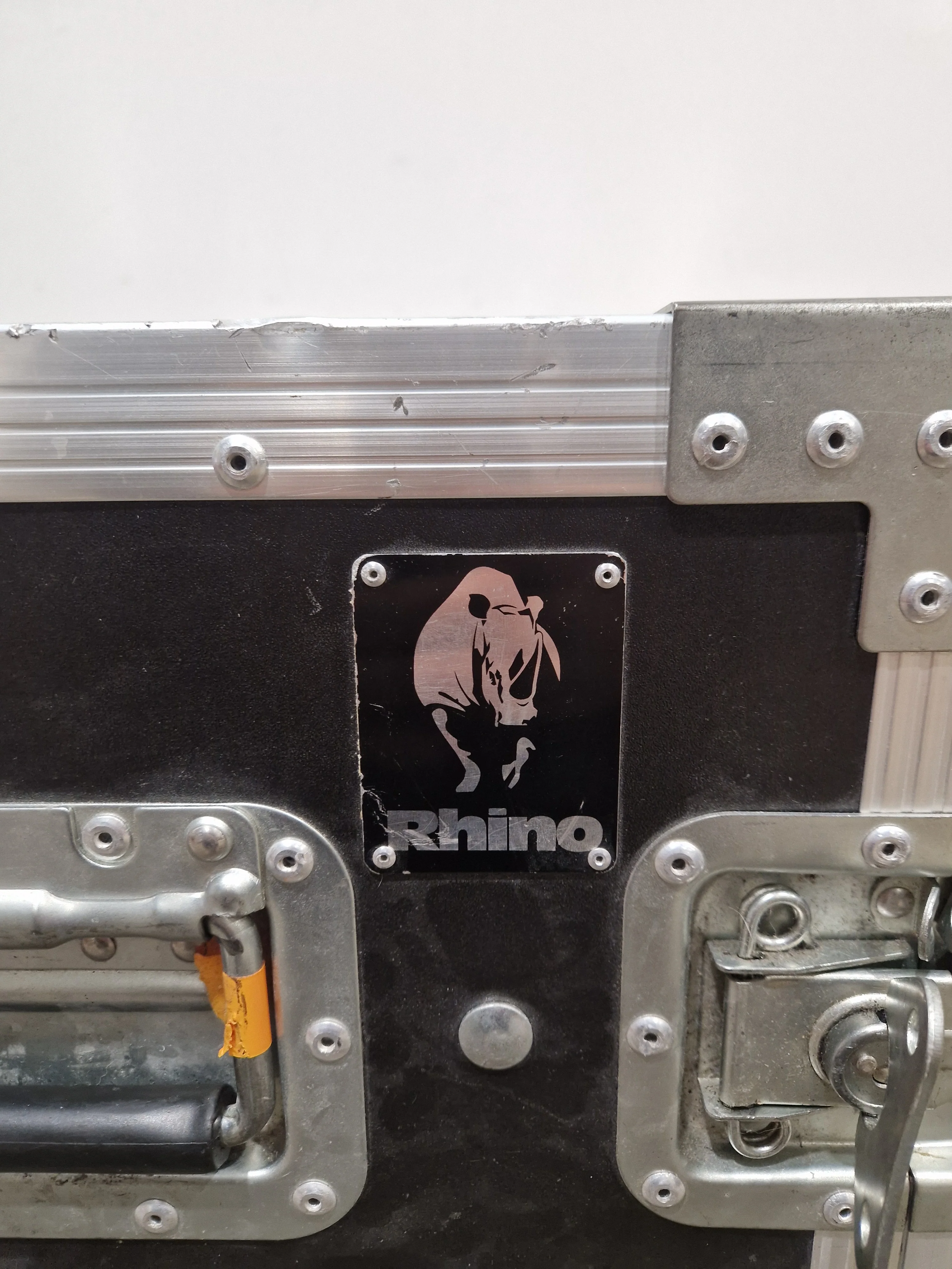 Rhino Flight Case - Black/Silver – Flight Case - Good - Image 5