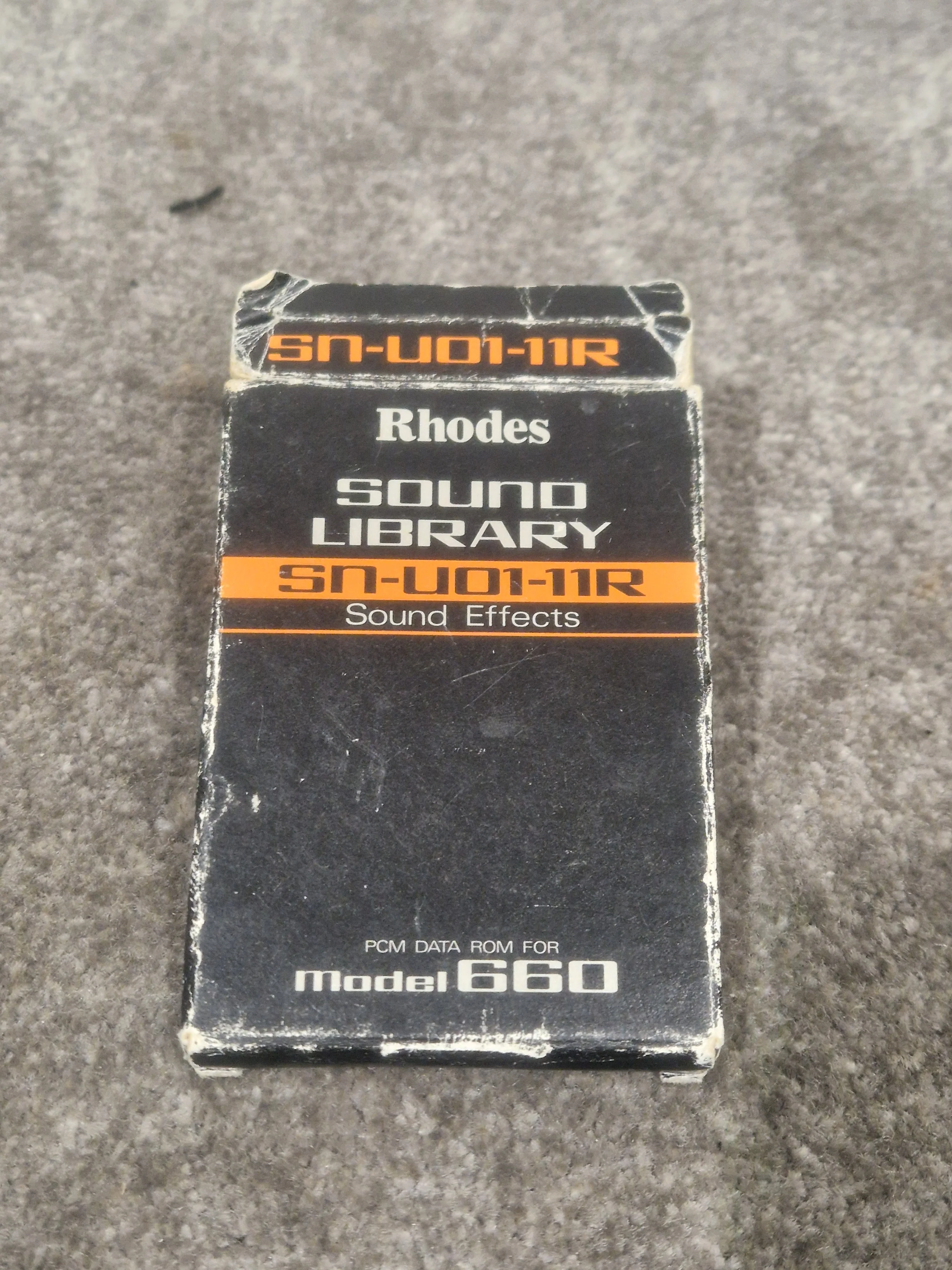 Rhodes Sound Library SN-U01-11R Sound Library - Rare Collection - Excellent w/ Original Box - Image 4