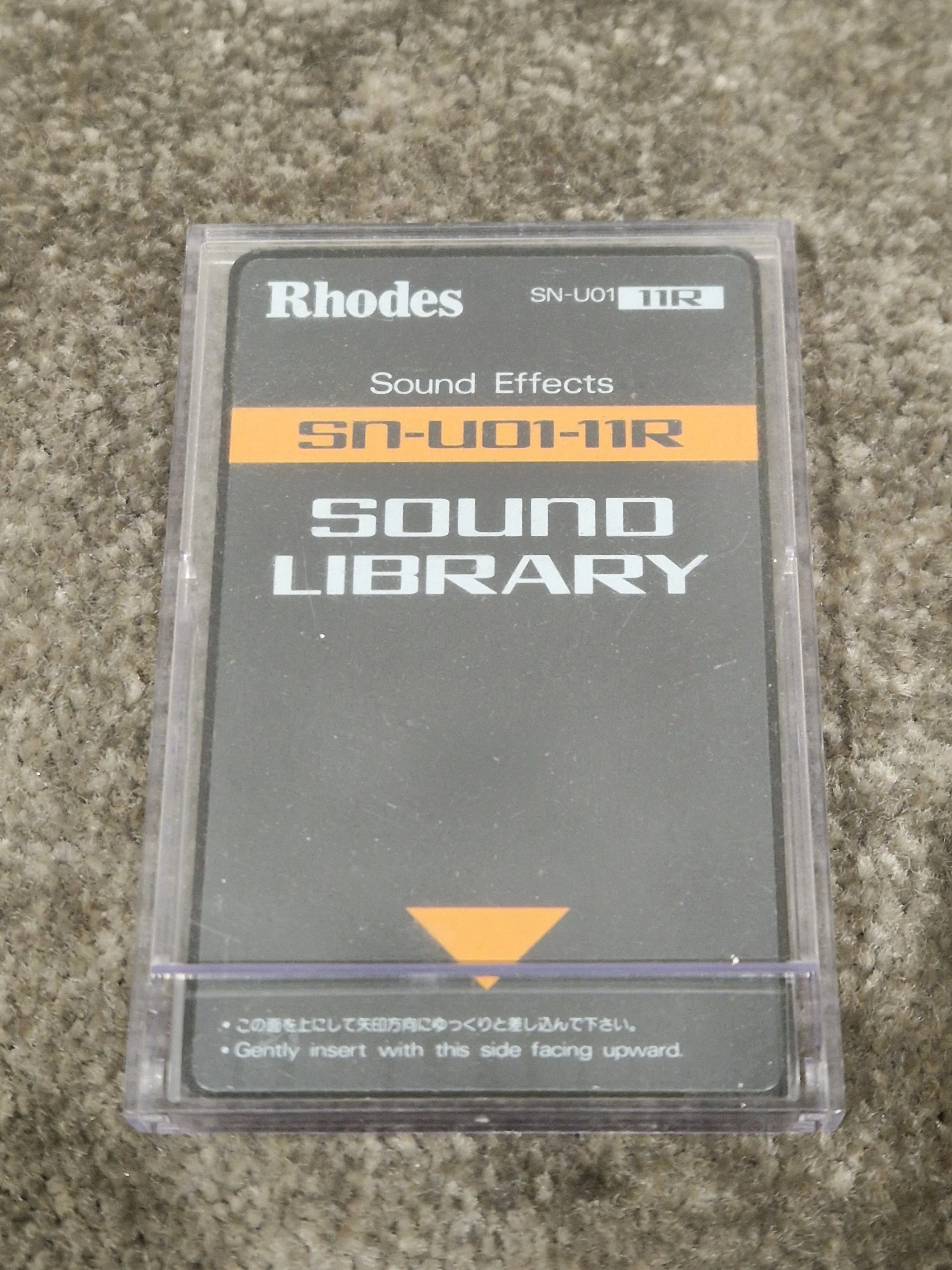 Rhodes Sound Library SN-U01-11R Sound Library - Rare Collection - Excellent w/ Original Box - Image 6