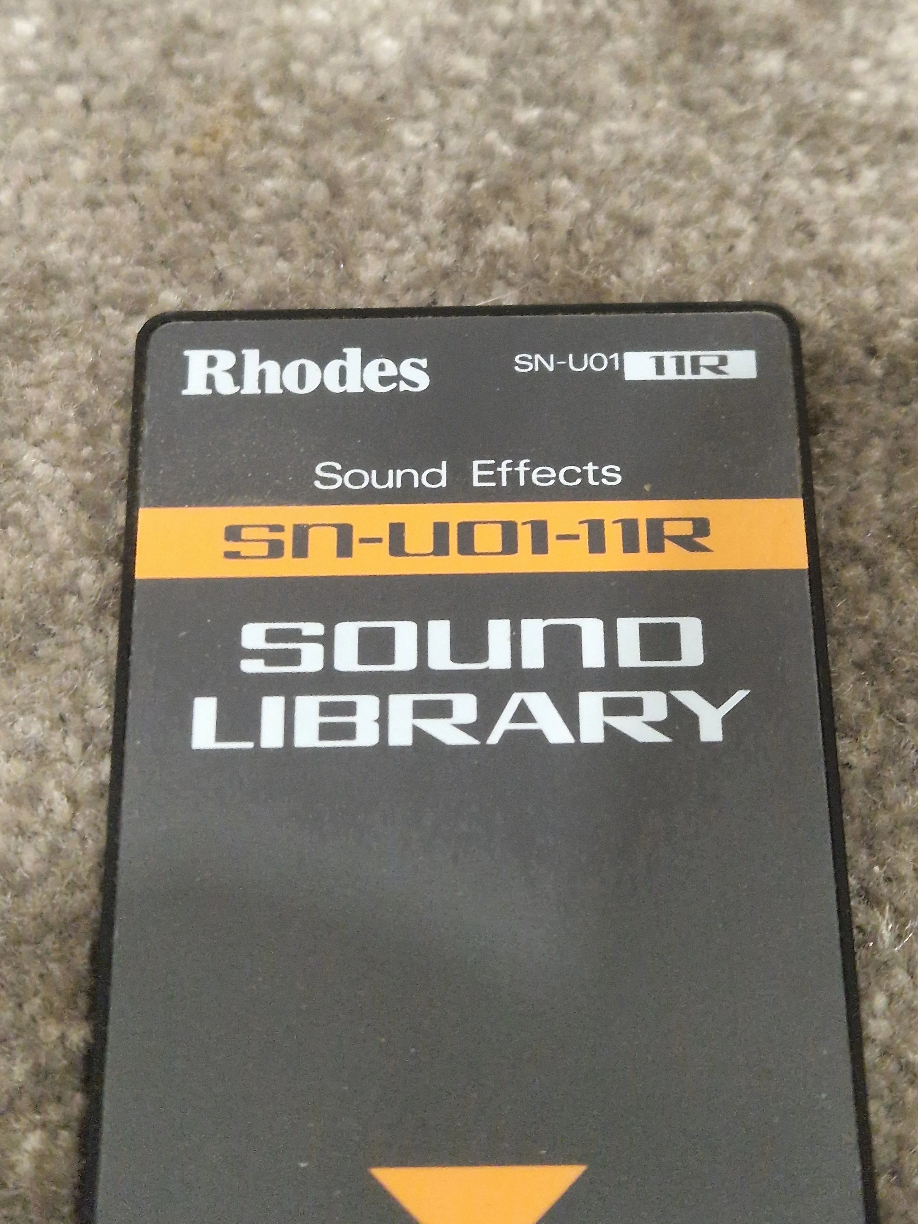 Rhodes Sound Library SN-U01-11R Sound Library - Rare Collection - Excellent w/ Original Box - Image 8