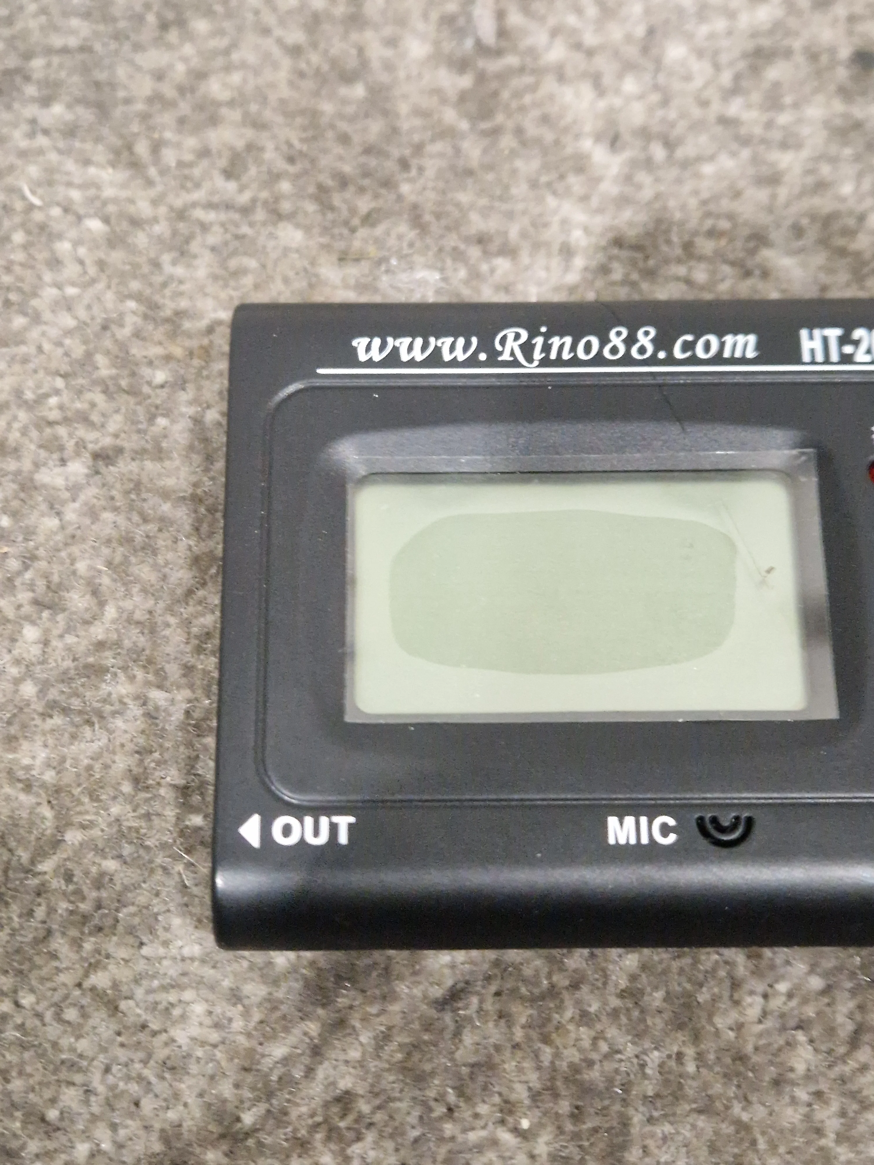 Rino88 HT-2005 - Chromatic Guitar Tuner - Black - Excellent - Image 3