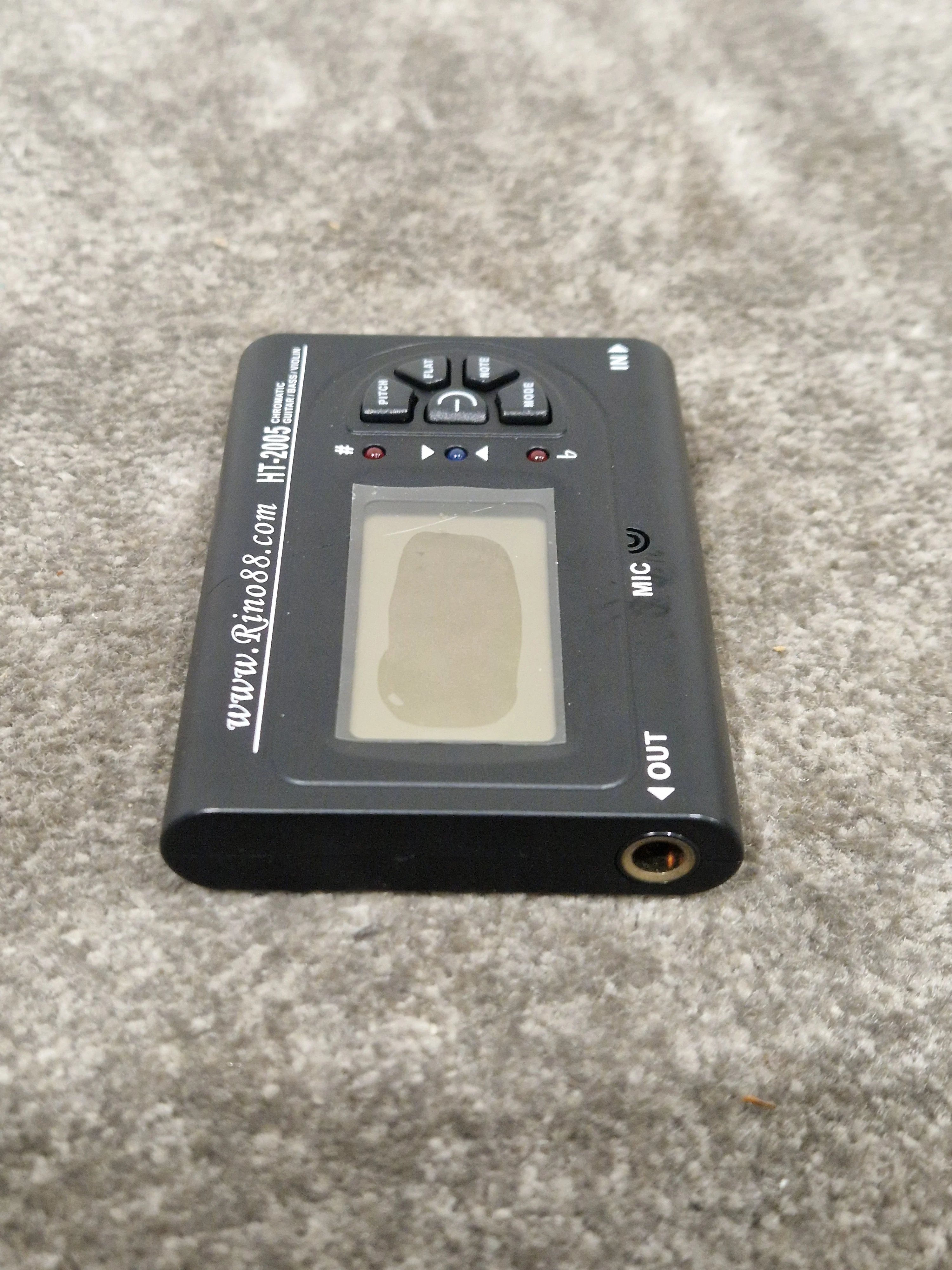 Rino88 HT-2005 - Chromatic Guitar Tuner - Black - Excellent - Image 5