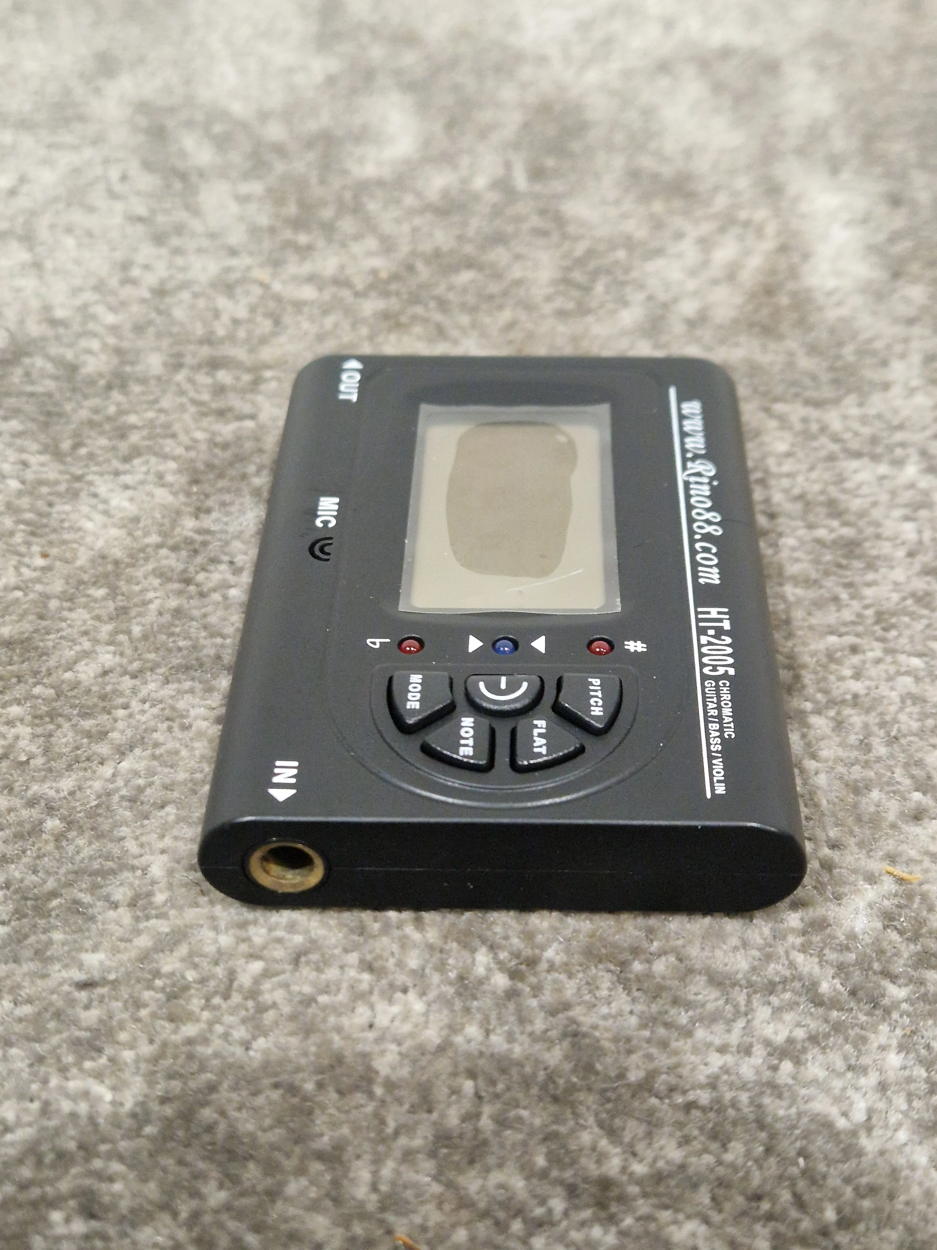 Rino88 HT-2005 - Chromatic Guitar Tuner - Black - Excellent - Image 6