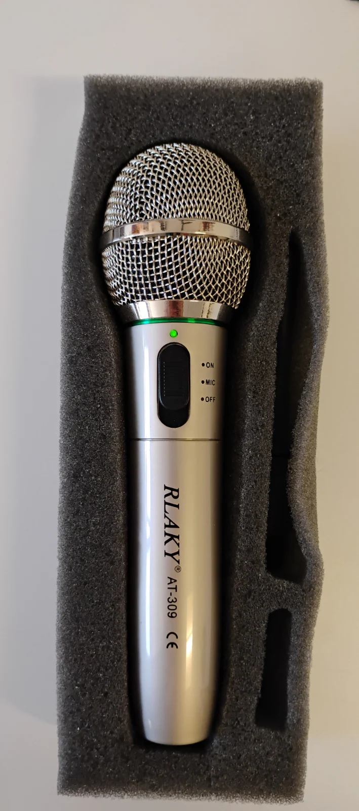Rlaky AT-309 Wired / Wireless Microphone + Wireless Receiver w/ Original Box - Image 14