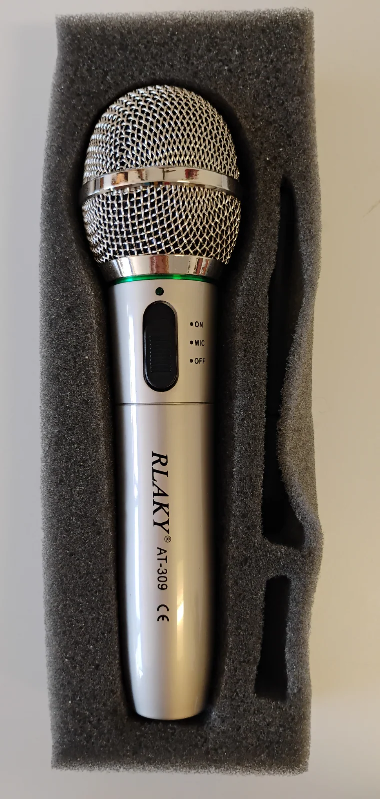 Rlaky AT-309 Wired / Wireless Microphone + Wireless Receiver w/ Original Box - Image 2