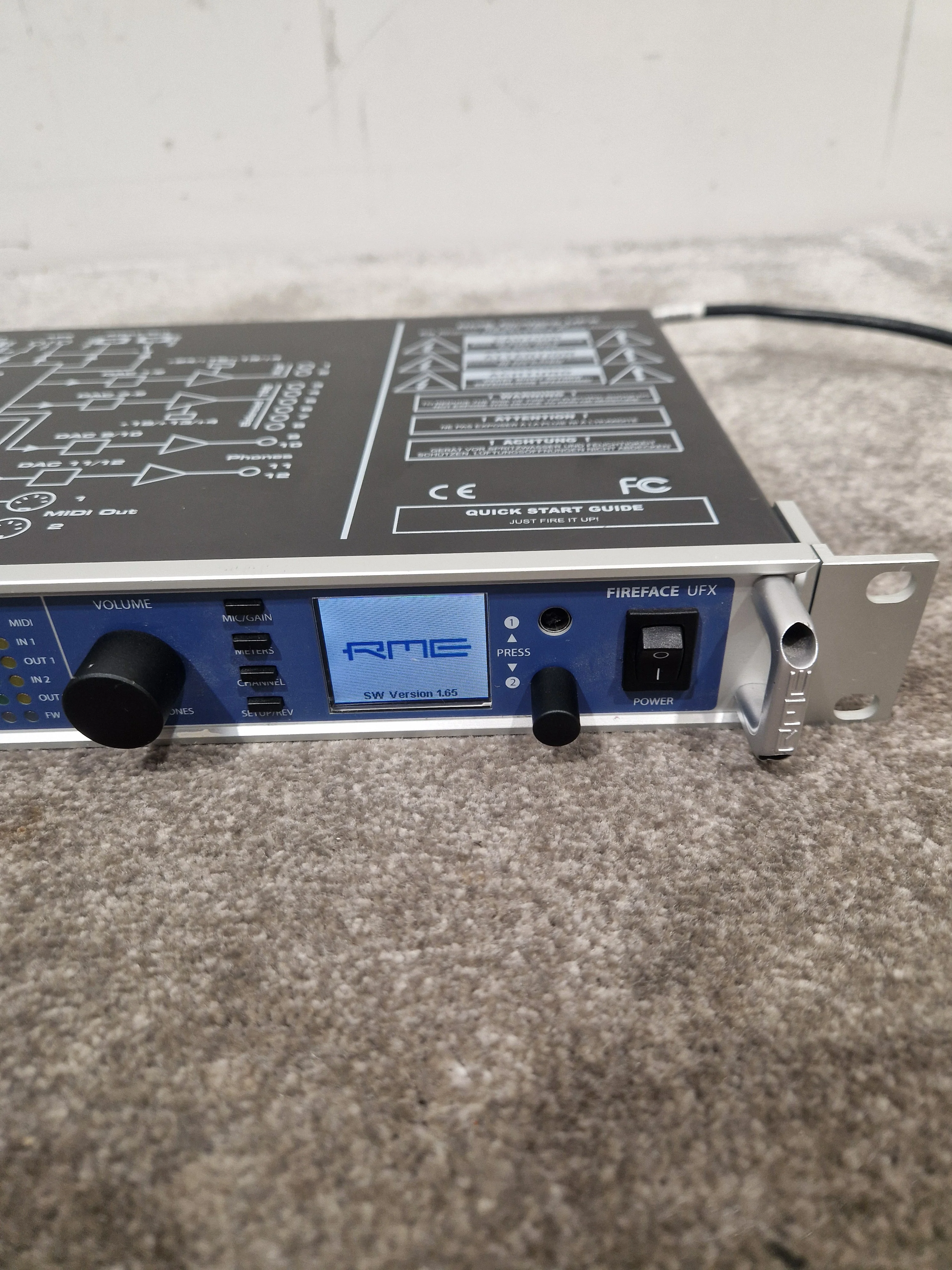 RME Fire Face UFX-24 Bit 192 Khz - High-Performance Audio Interface - Excellent w/ Power Supply - Image 3