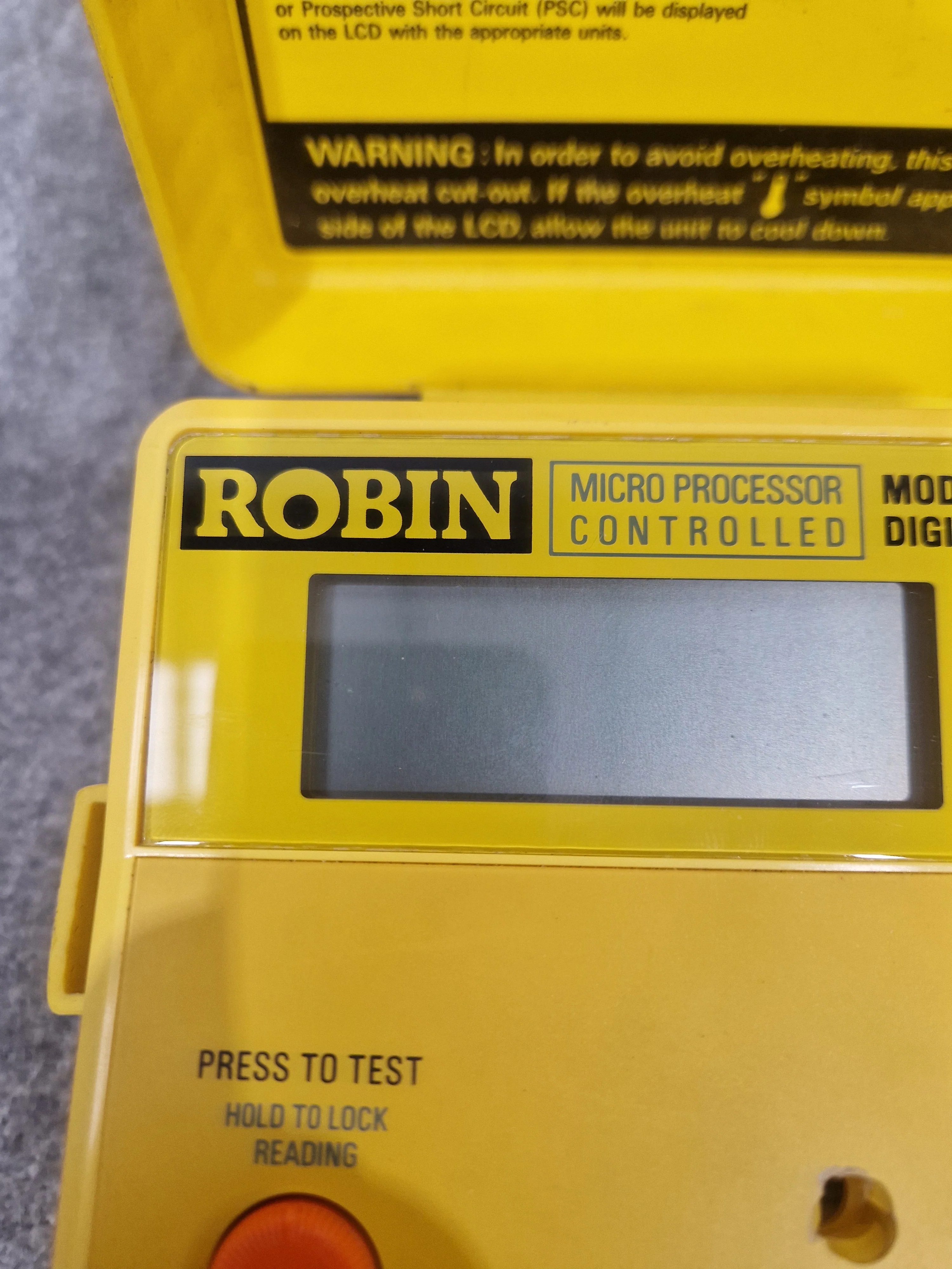 Robin KMP 4120 Digital PSC-loop tester - High Accuracy, Easy-to-Use - Very Good - Image 6