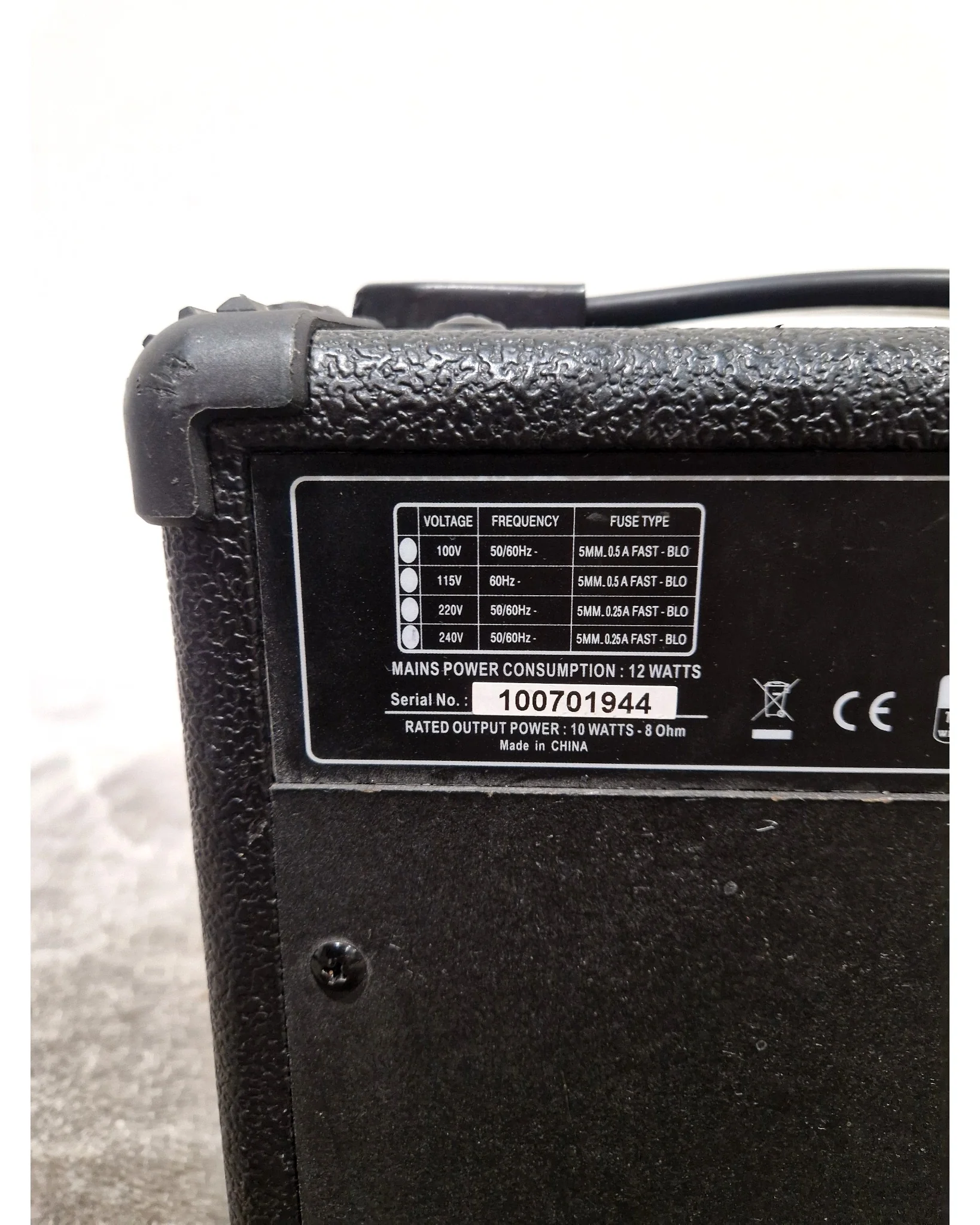 Rockburn G-10 - Amplifier - Black - Fair - Image 3
