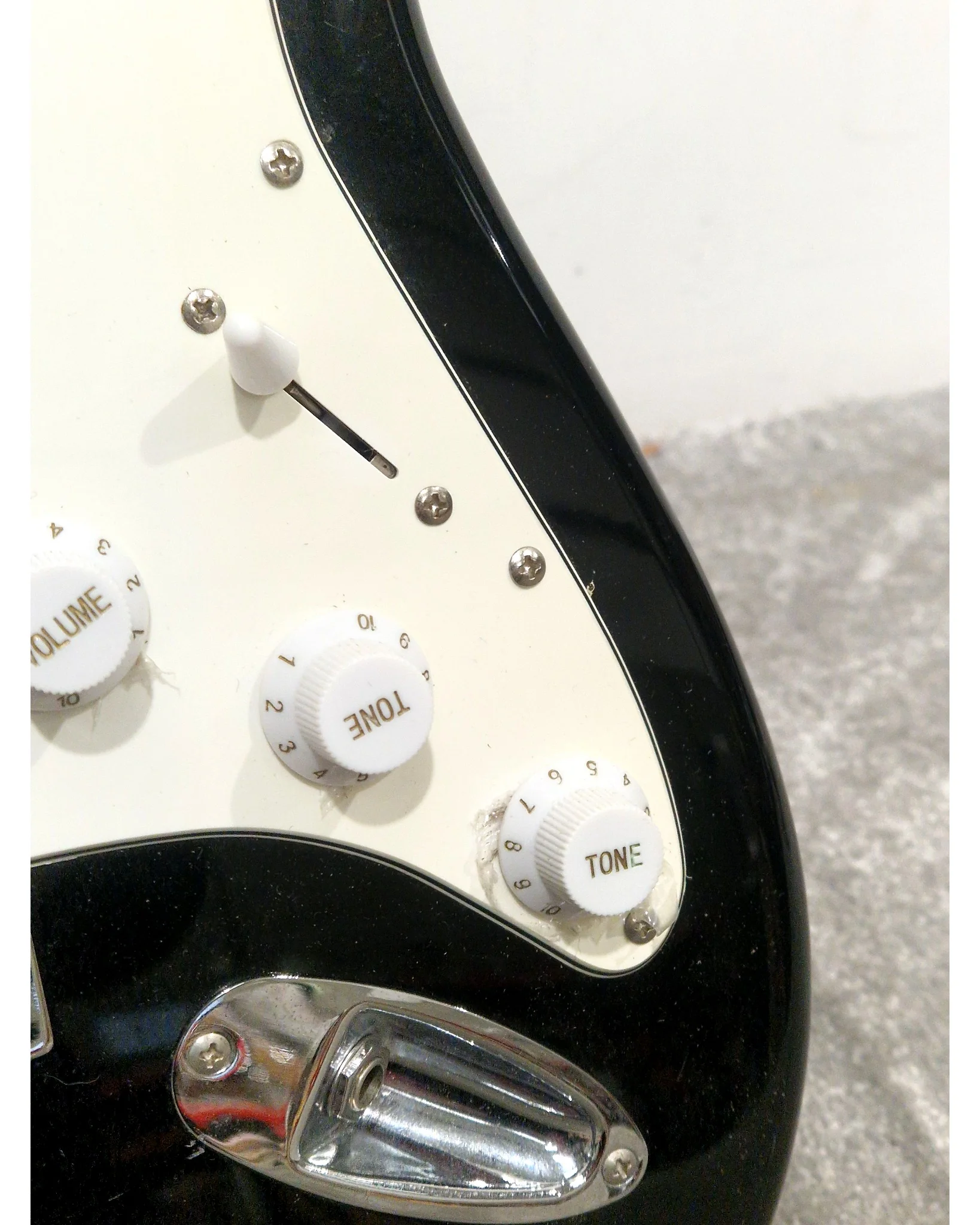 Rockburn ST - Electric Guitar - Black - Fair - Image 13