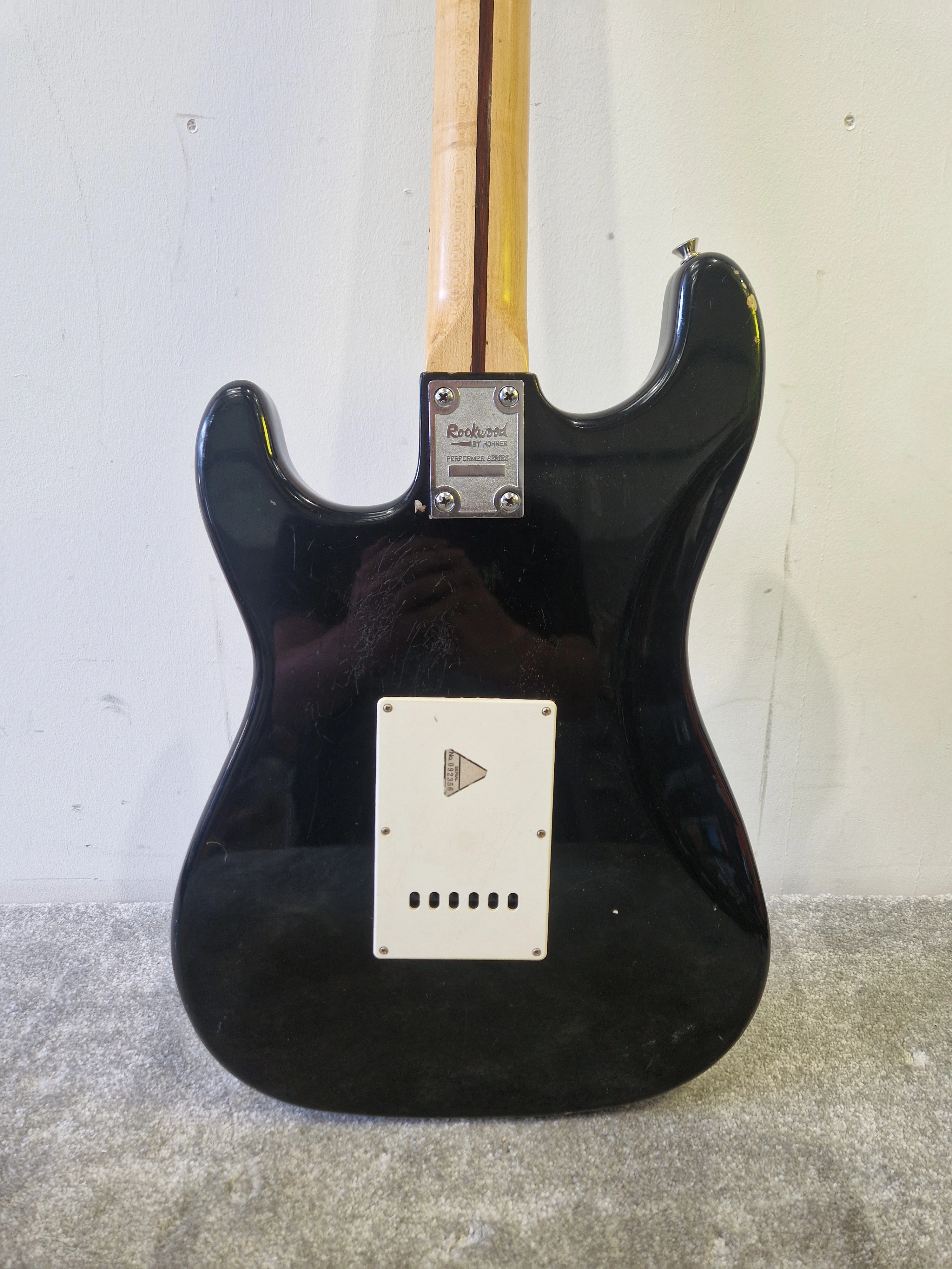 Rockwood by Hohner LX90L - Solid Body Electric Guitar, Ernie Ball Strings - Fair - Image 14