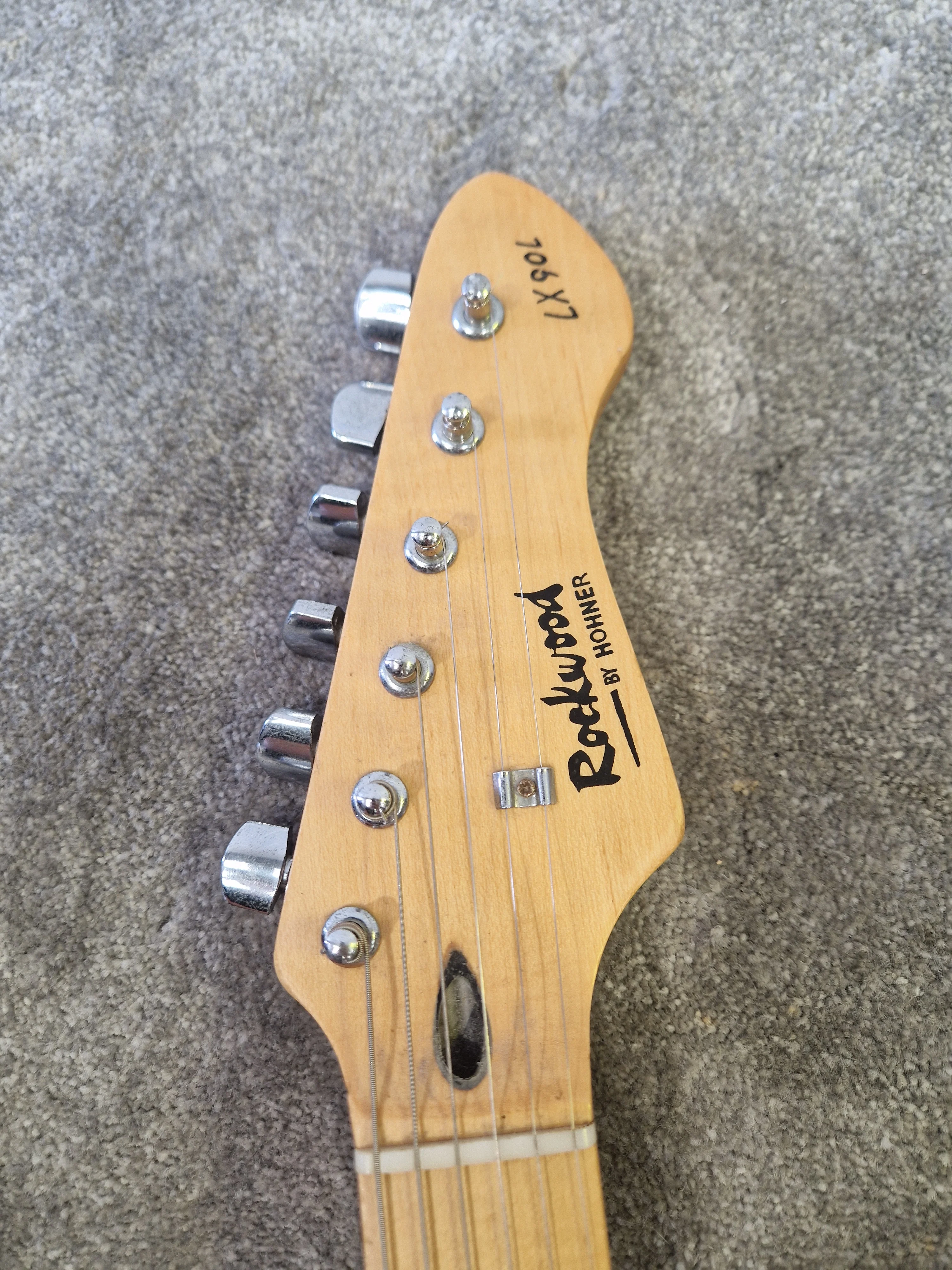 Rockwood by Hohner LX90L - Solid Body Electric Guitar, Ernie Ball Strings - Fair - Image 16