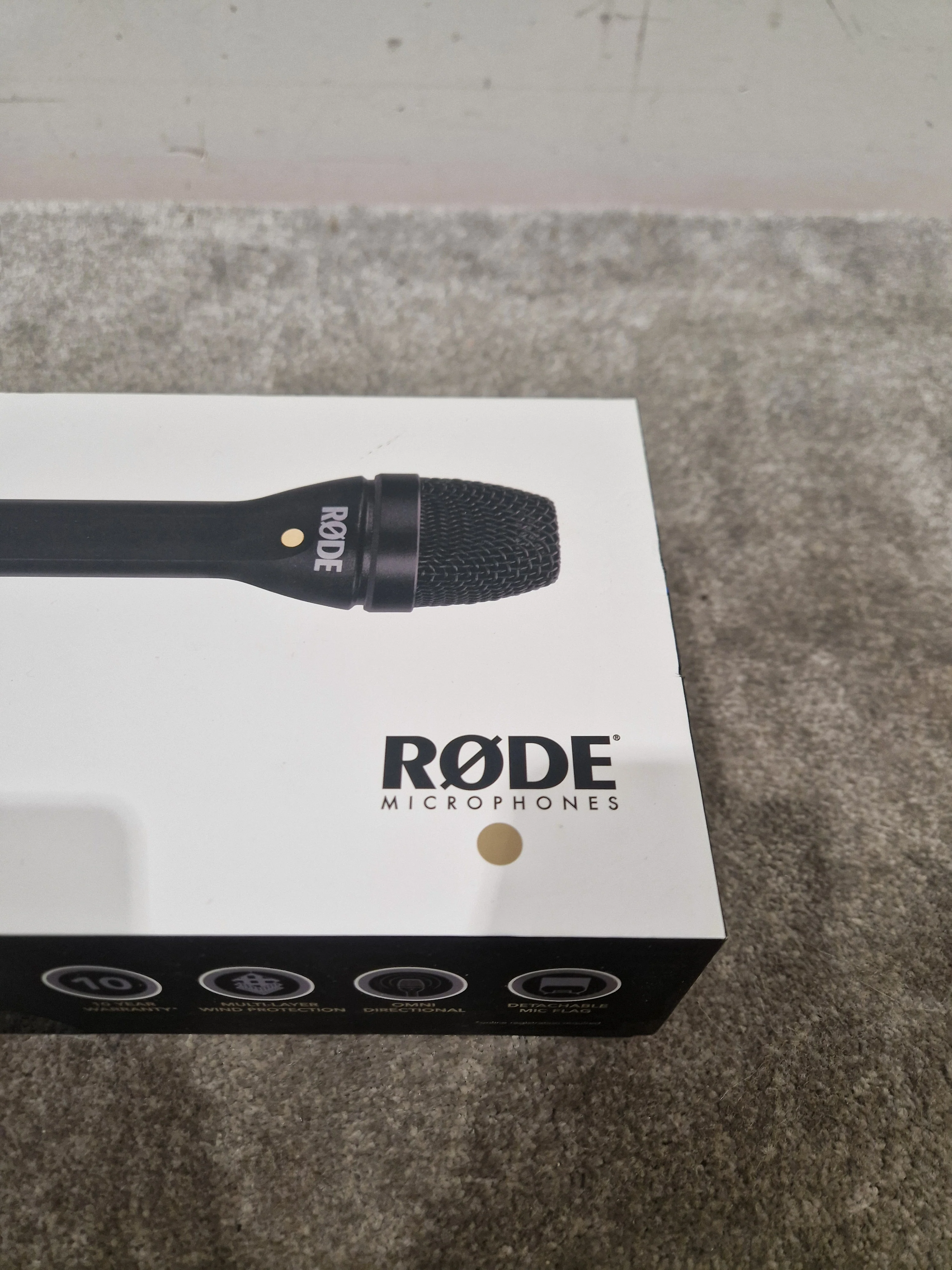 RØDE Reporter - Omnidirectional Interview Microphone - Excellent w/ Original Box, Manuals & Cables - Image 4