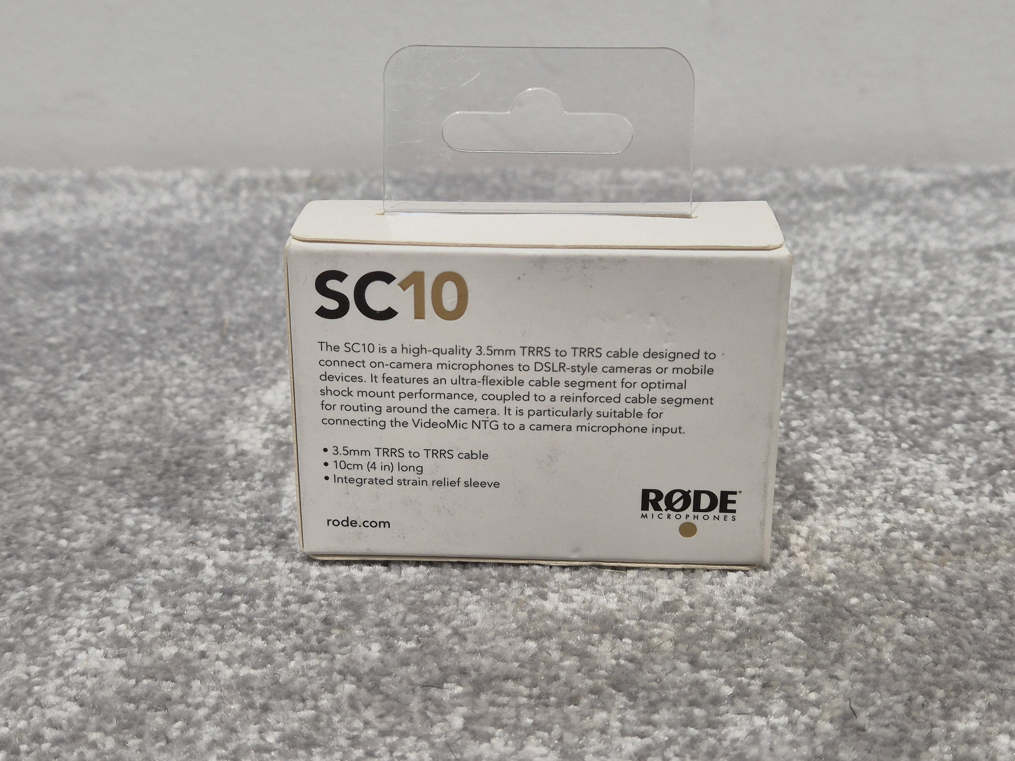 Rode SC10 - High-Quality 3.5mm TRRS to TRRS Cable - Image 2