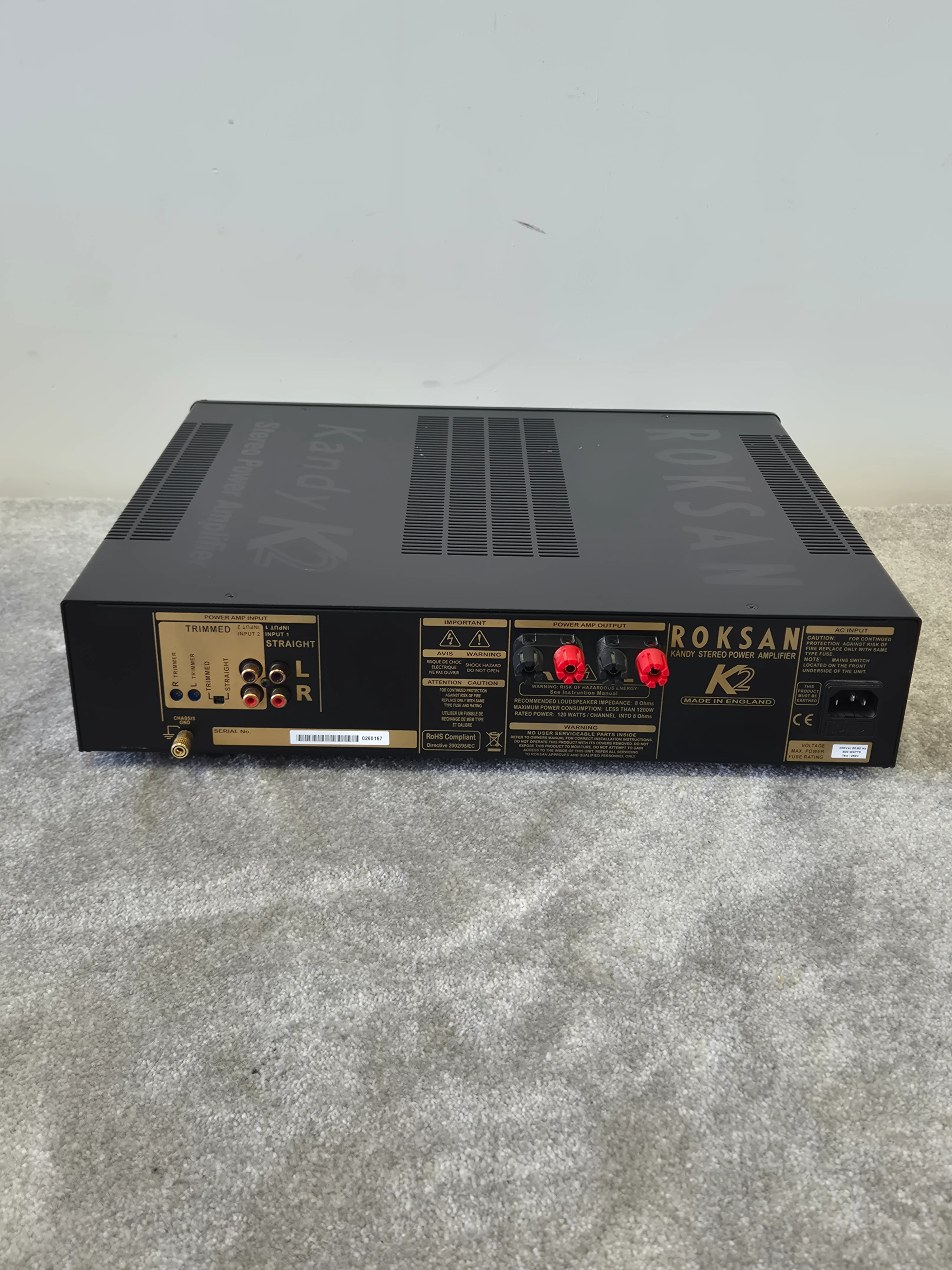 Roksan K2 - Stereo Power Amplifier - Image 7