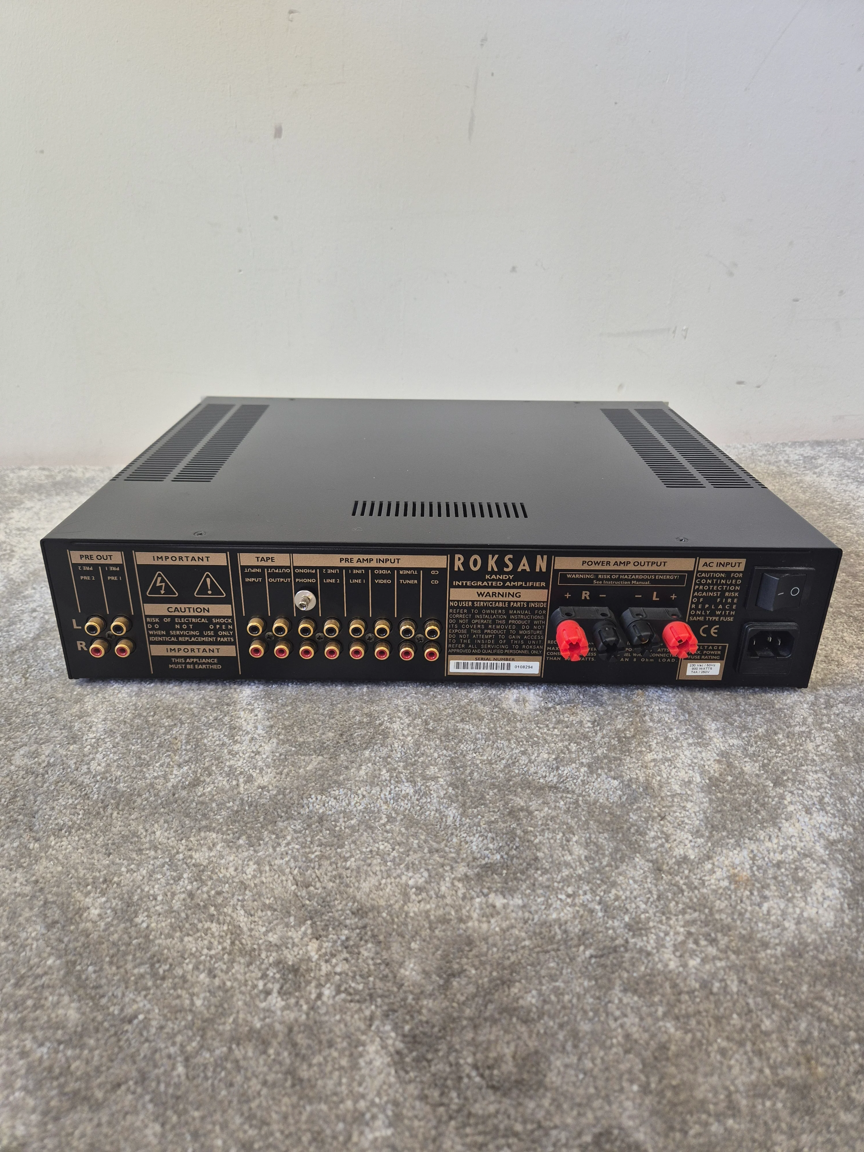 Roksan KA-1 MK3 - Integrated Amplifier - Excellent w/ Power Supply - Image 10