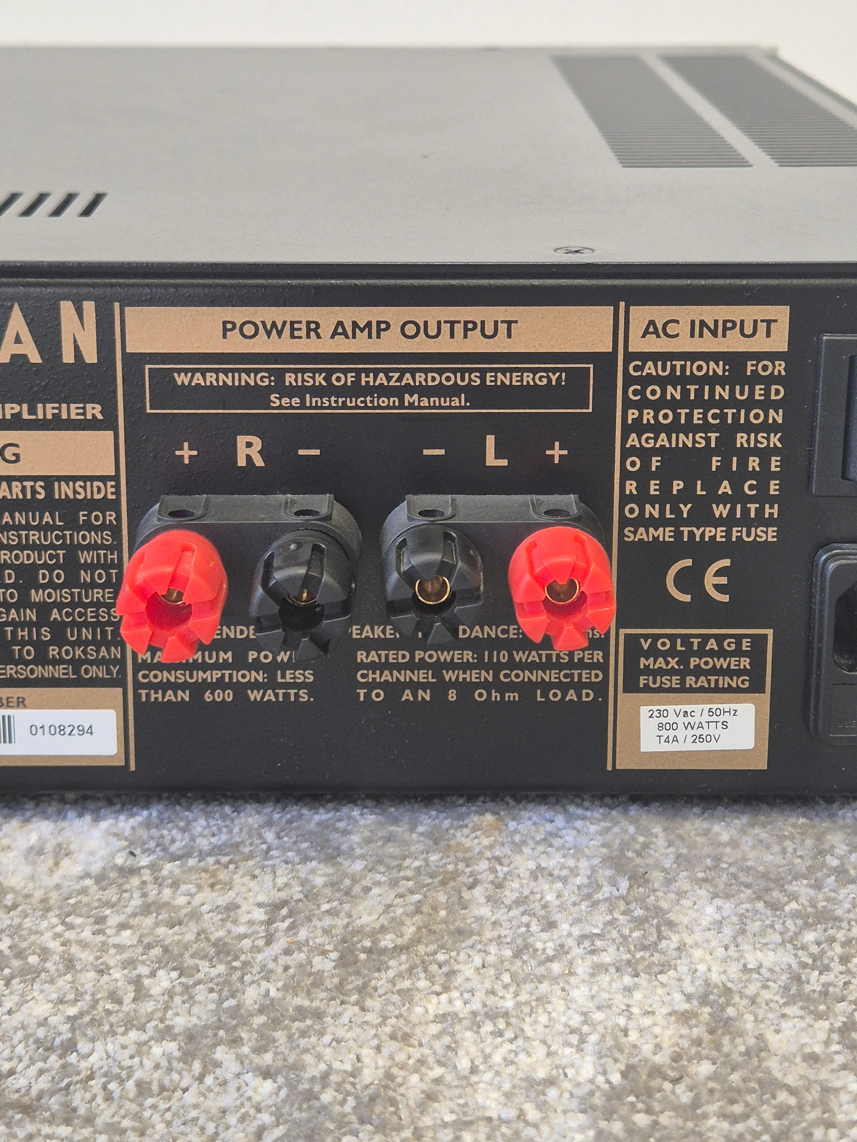 Roksan KA-1 MK3 - Integrated Amplifier - Excellent w/ Power Supply - Image 13
