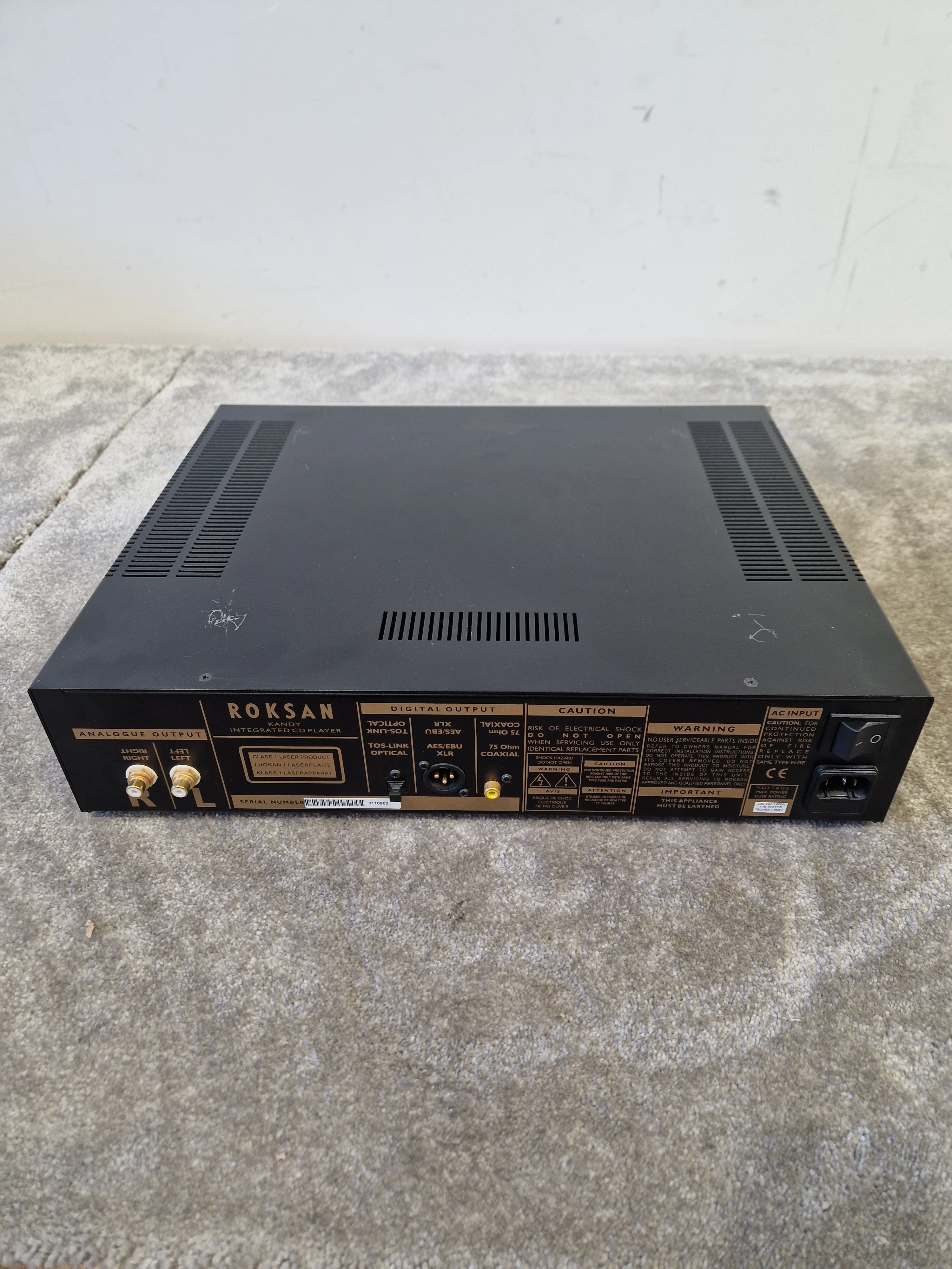 Roksan KC-1 MKIII CD Player - High-Fidelity Audio - Spares or Repair - Image 5