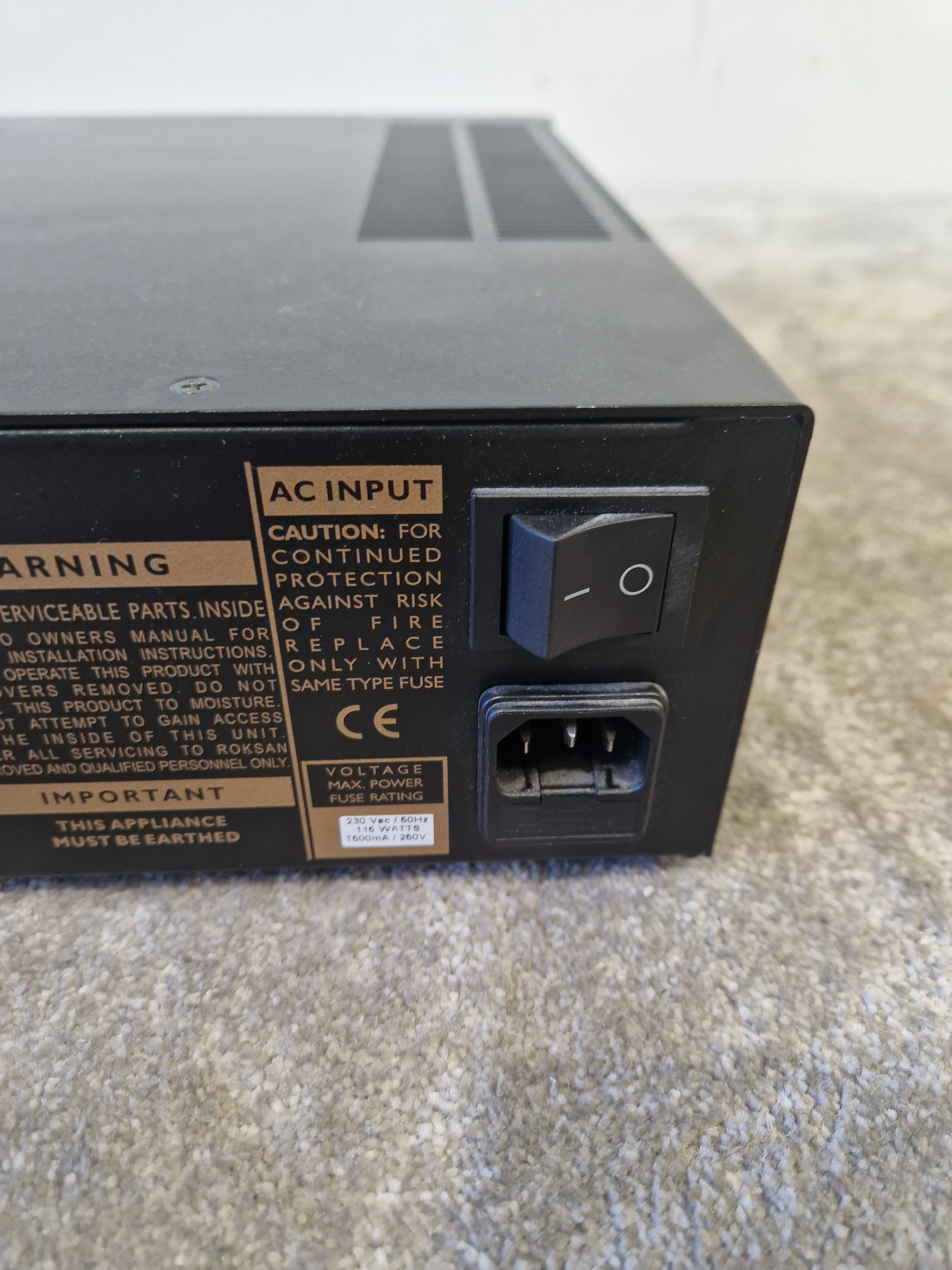 Roksan KC-1 MKIII CD Player - High-Fidelity Audio - Spares or Repair - Image 6