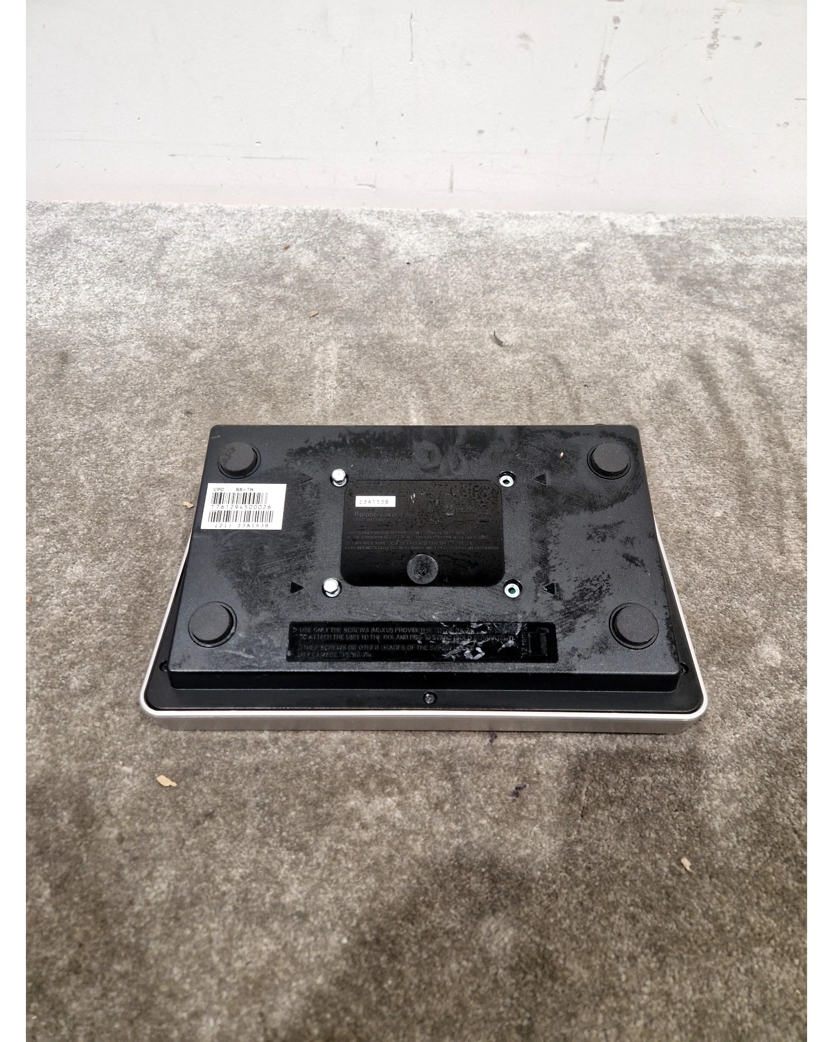 Roland BK-7m - Backing Module - Black - Good w/ Power Supply - Image 4