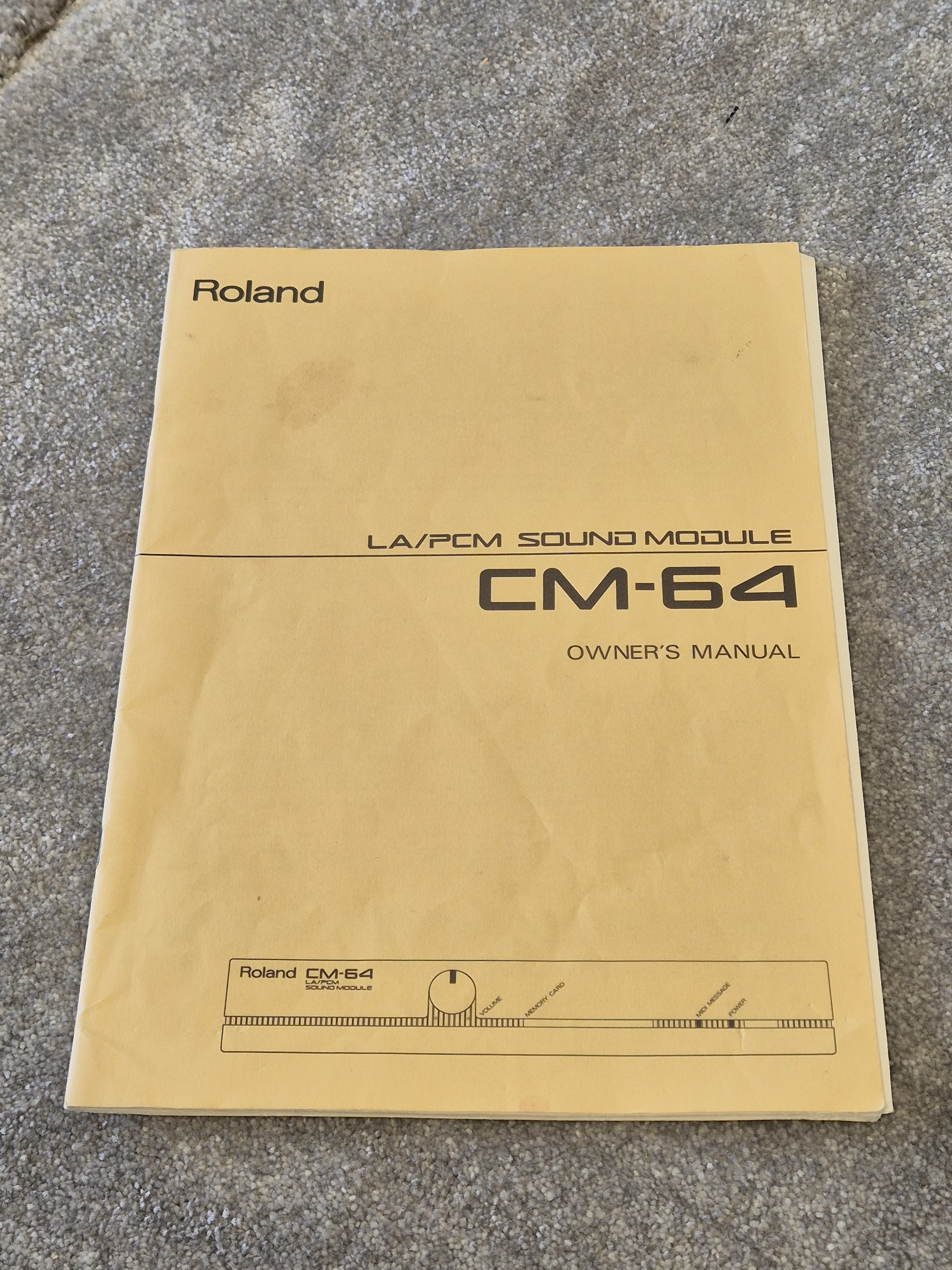Roland CM-64 - Vintage Desktop Digital Synthesizer - Image 14