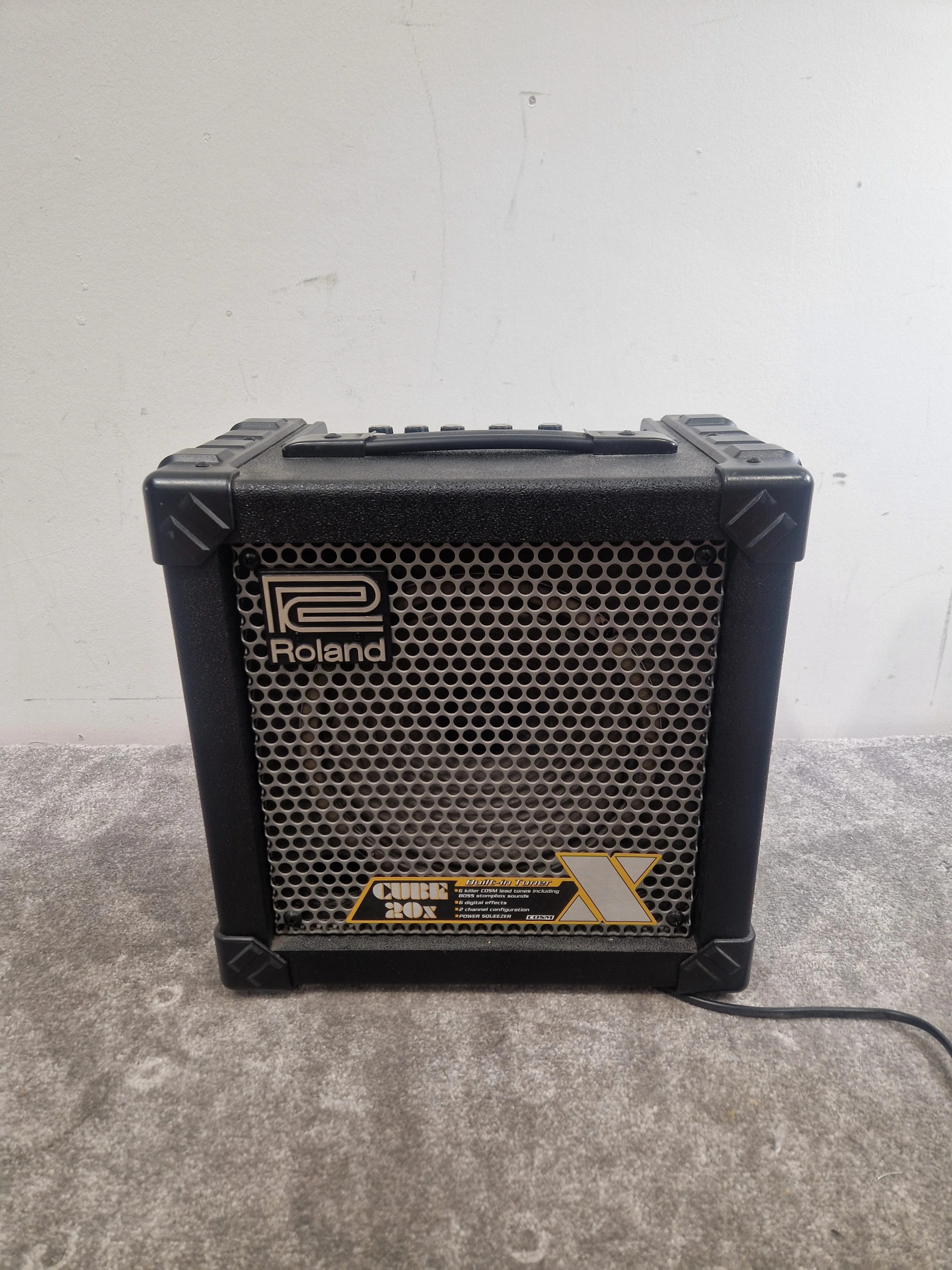 Roland Cube 20X - Compact Guitar Amp - Excellent w/ Guitar Lead,Manuals - Image 4