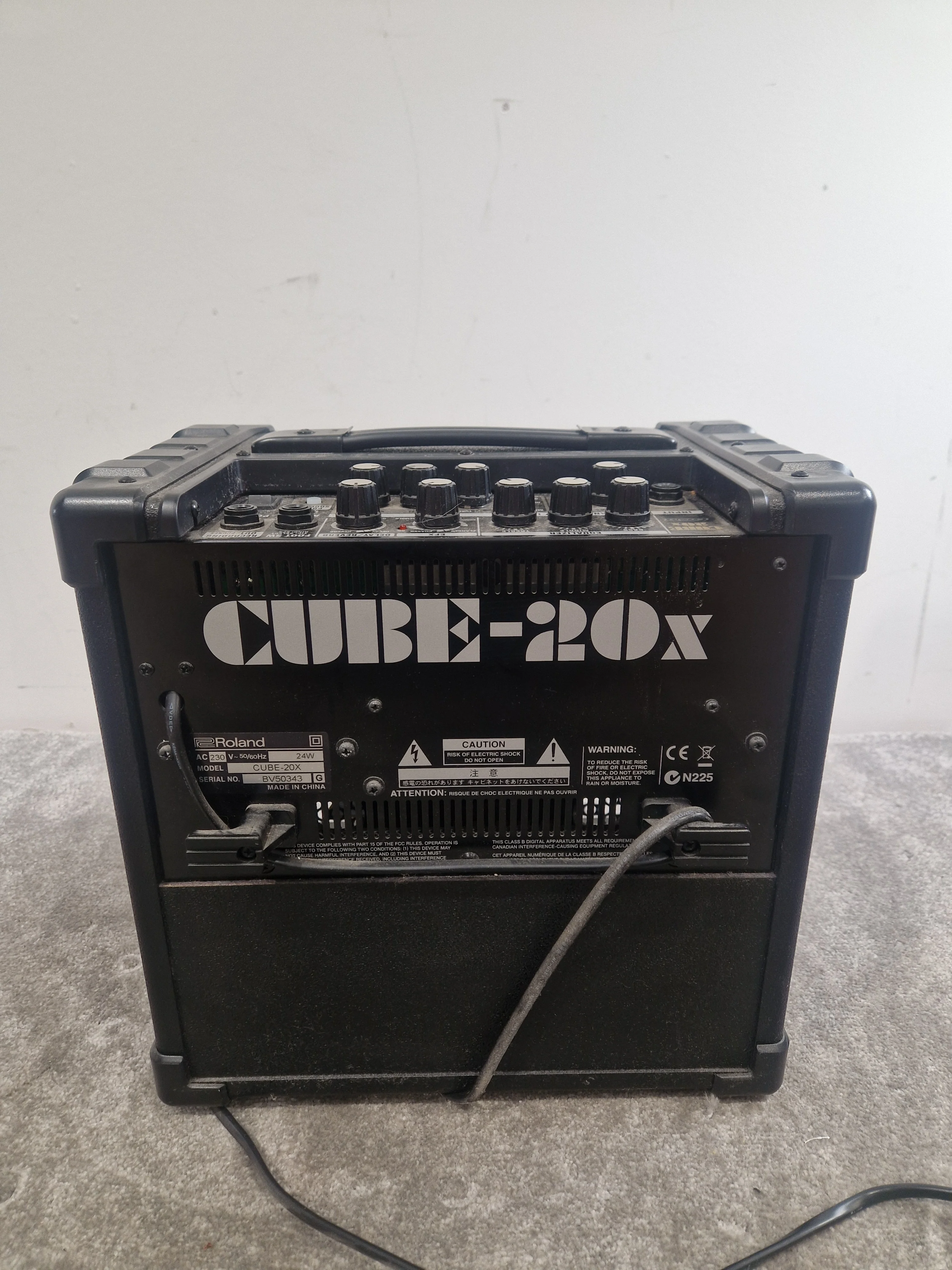 Roland Cube 20X - Compact Guitar Amp - Excellent w/ Guitar Lead,Manuals - Image 6