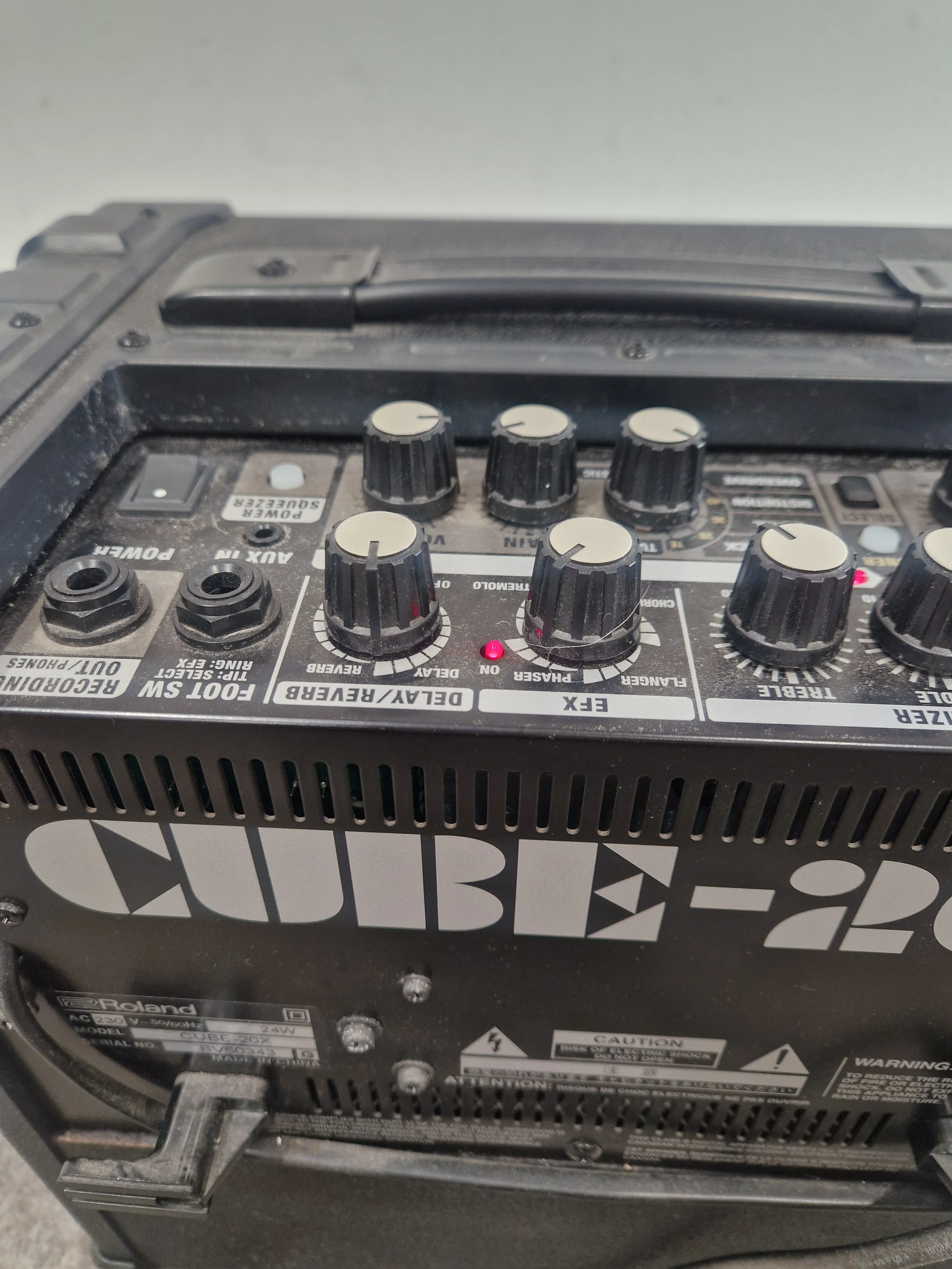 Roland Cube 20X - Compact Guitar Amp - Excellent w/ Guitar Lead,Manuals - Image 9