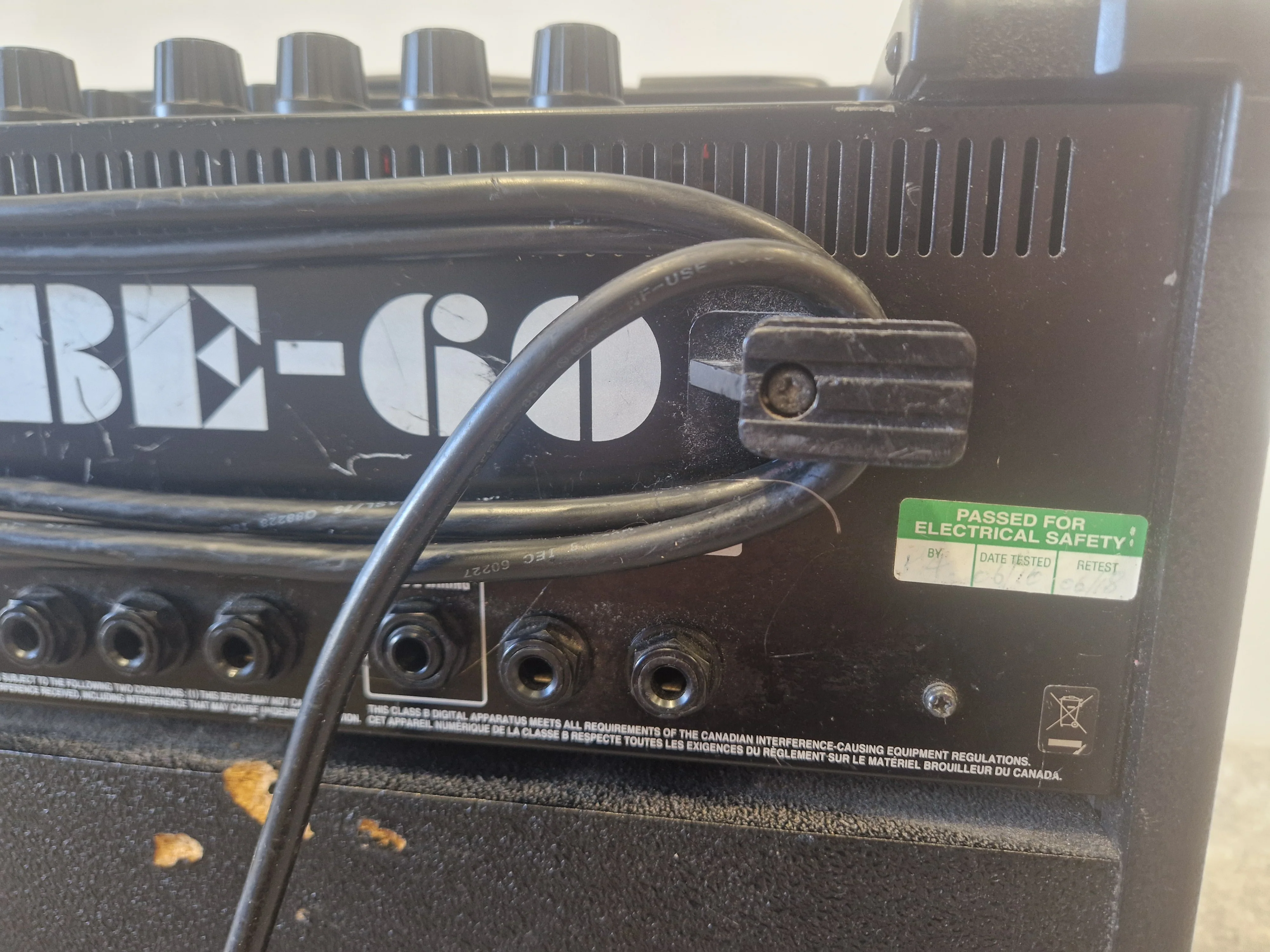 Roland Cube 60 Guitar Amp – 60W Combo, COSM Modeling, Built-In Effects, Dual Channels, 12" Speaker - Very Good - Image 7