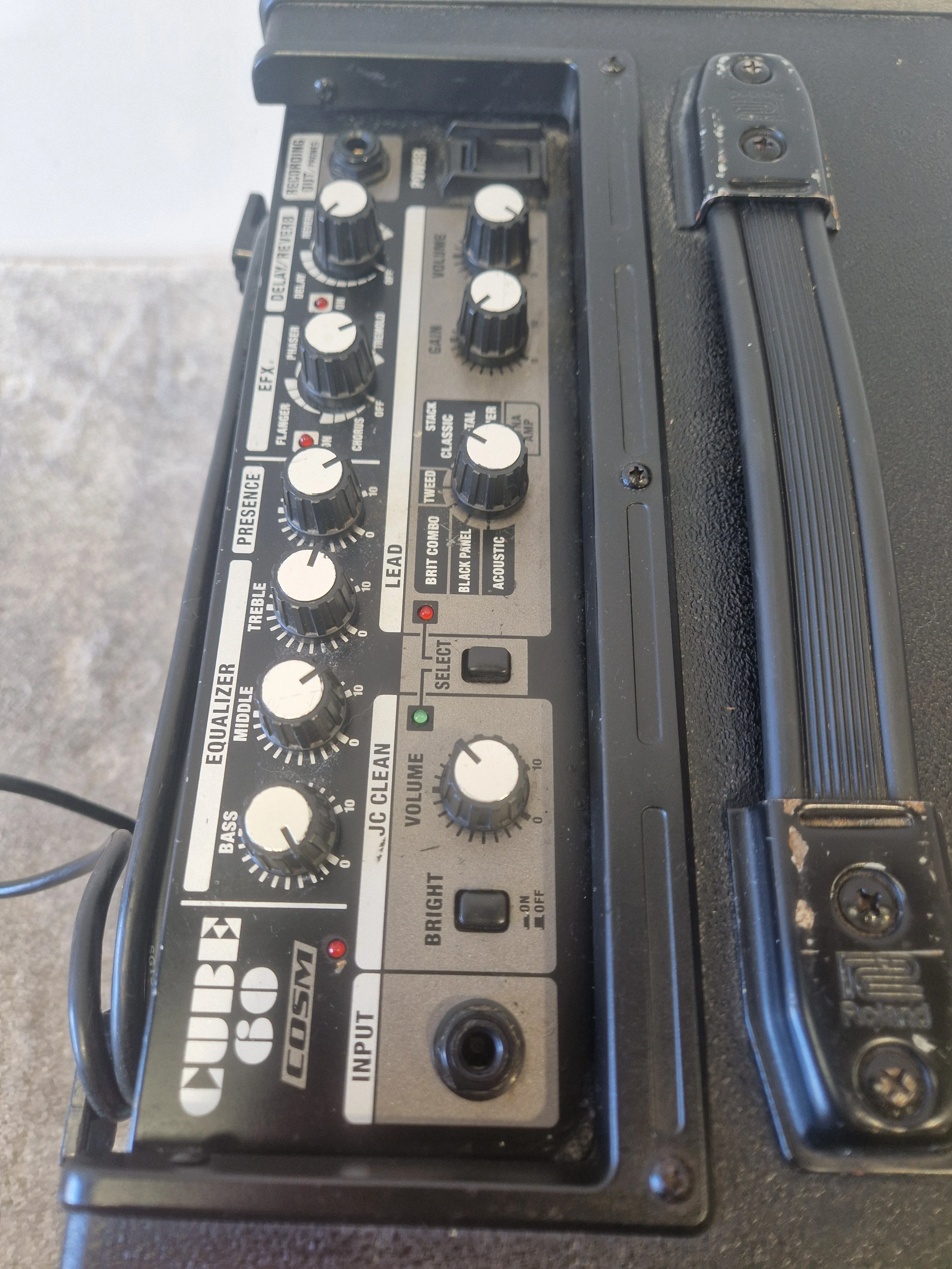 Roland Cube 60 Guitar Amp – 60W Combo, COSM Modeling, Built-In Effects, Dual Channels, 12" Speaker - Very Good - Image 8