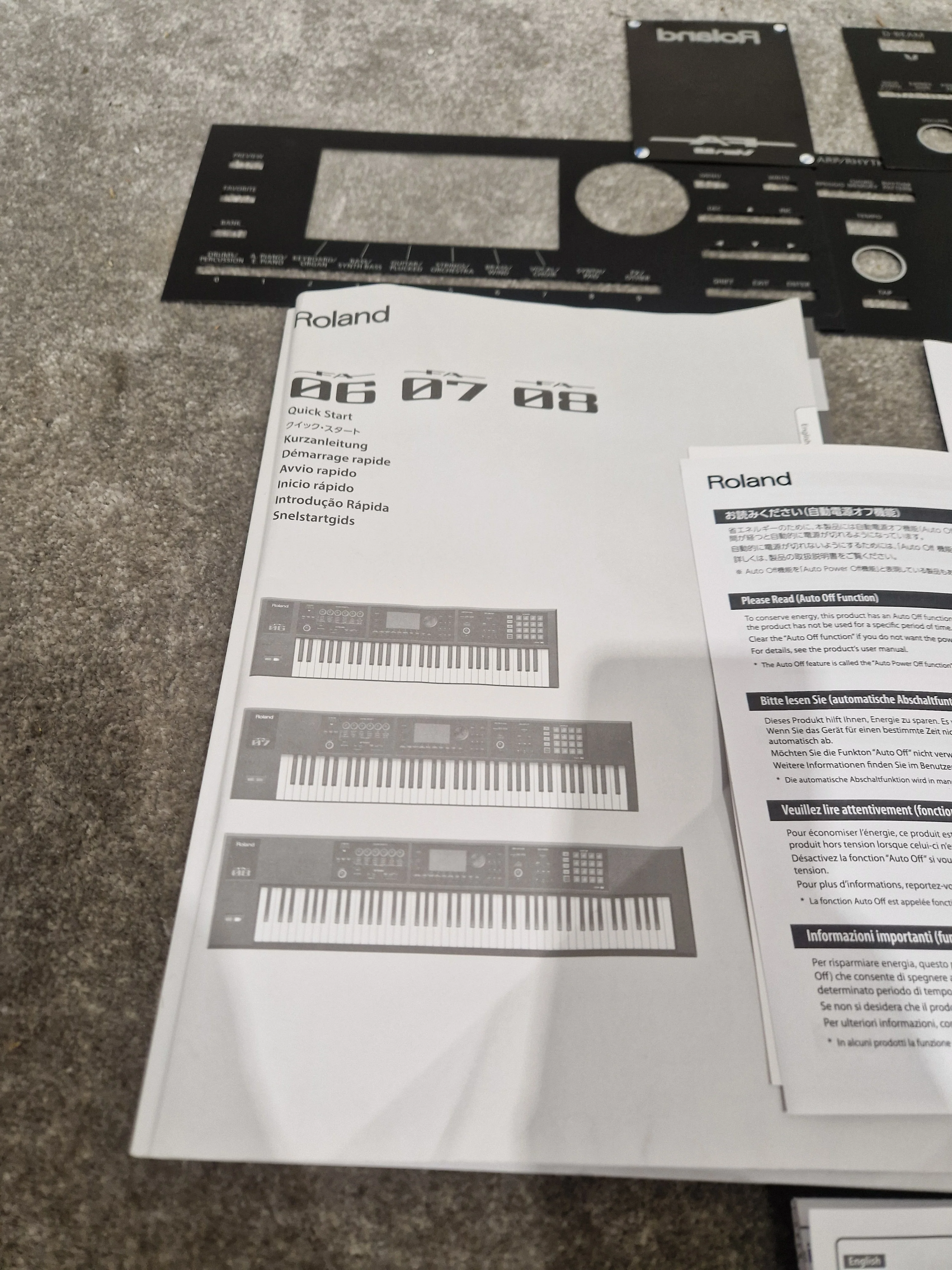 Roland FA-08 - Workstation Keyboard - Black - Excellent w/ Manuals, Power Supply & Soft Case - Image 24