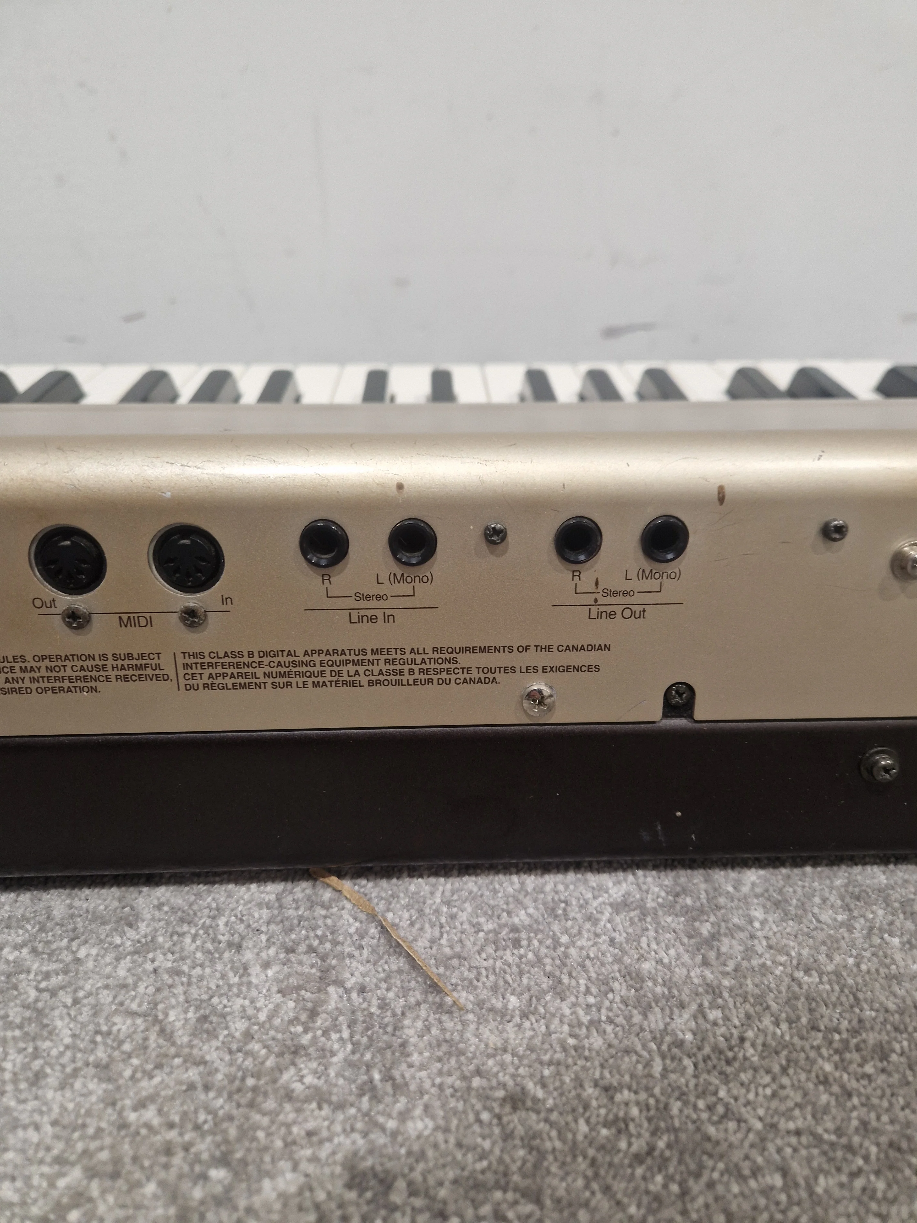 Roland FP-3 Digital Piano - Champagne Gold - 88-KEY Digital Piano - Authentic Sound - Good w/ Power Supply & Soft Case** - Image 14