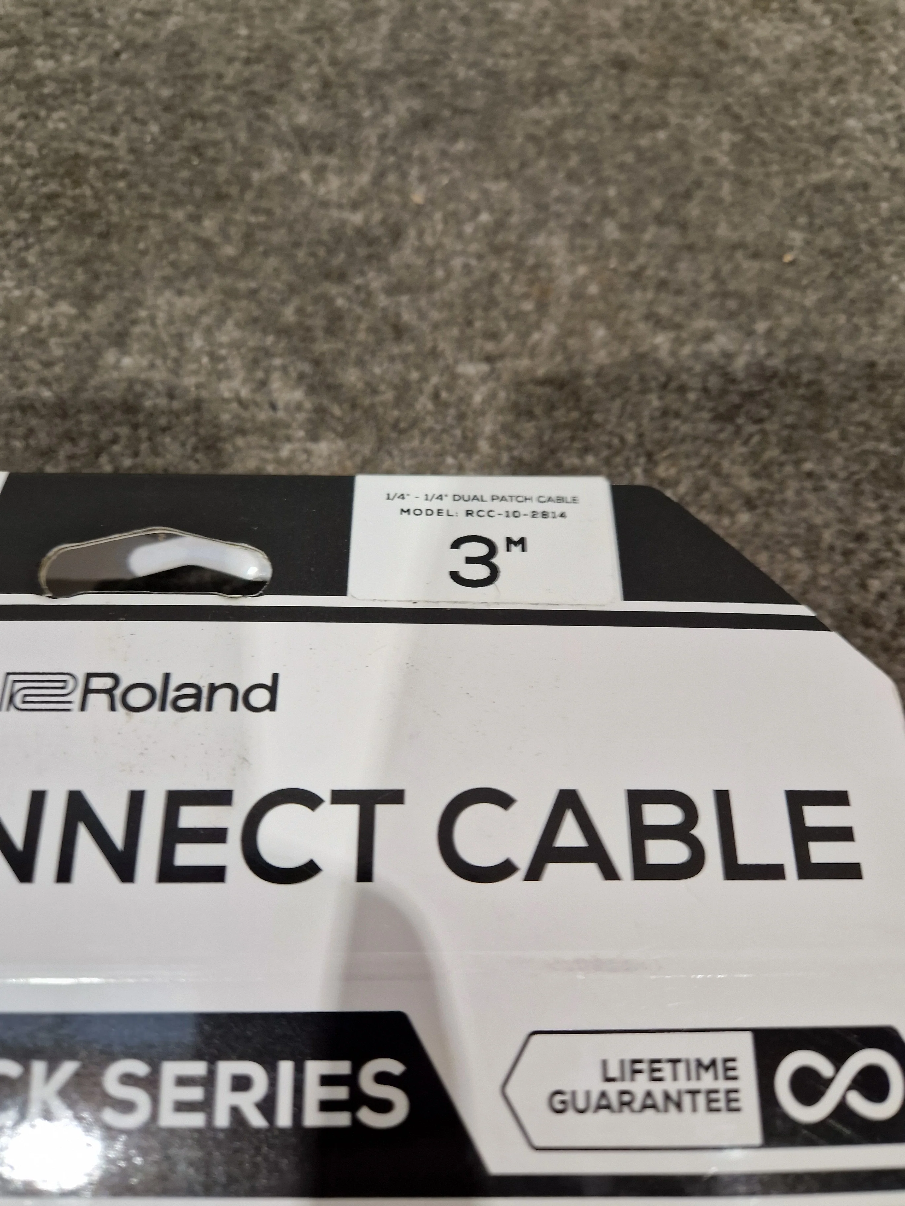 Roland Interconnect Cable 10FT Audio Cable - Durable Construction - Excellent - Image 7