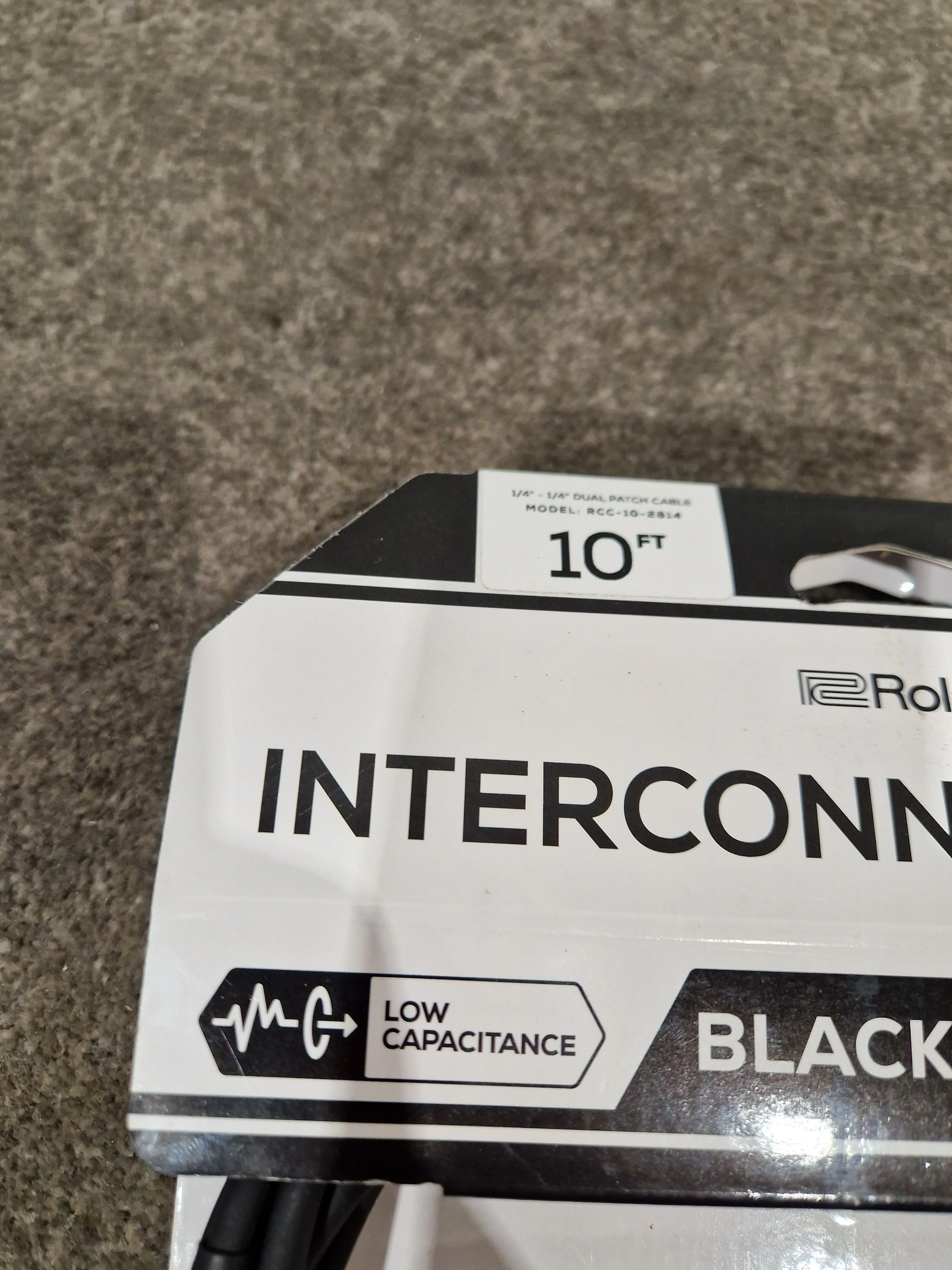 Roland Interconnect Cable 10FT Audio Cable - Durable Construction - Excellent - Image 8