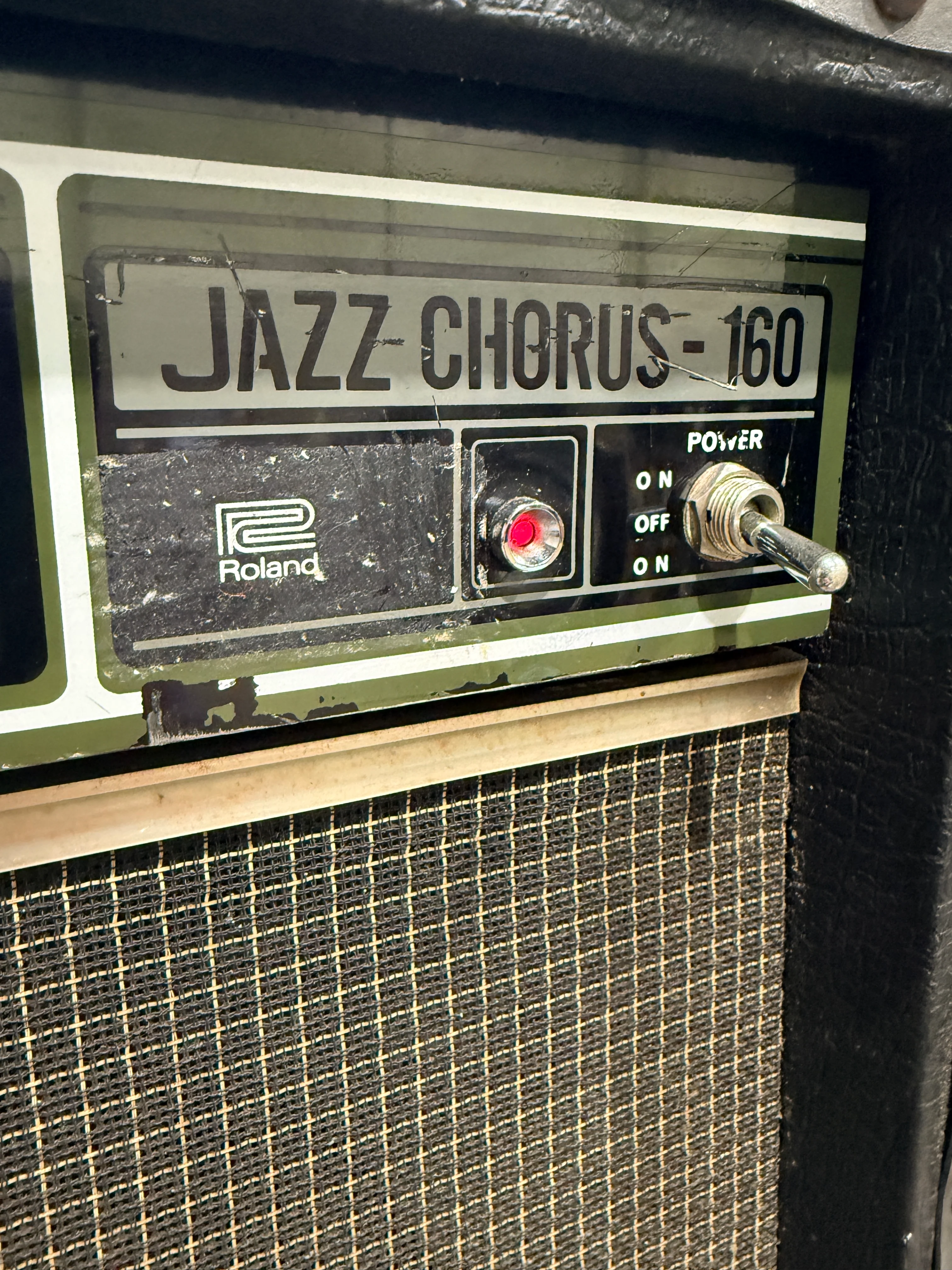 Roland JC-160 Jazz Chorus Guitar Amplifier 120-Watt 4x10" - Iconic Stereo Chorus - Very Good w/ Flight Case & Power Supply - Image 5