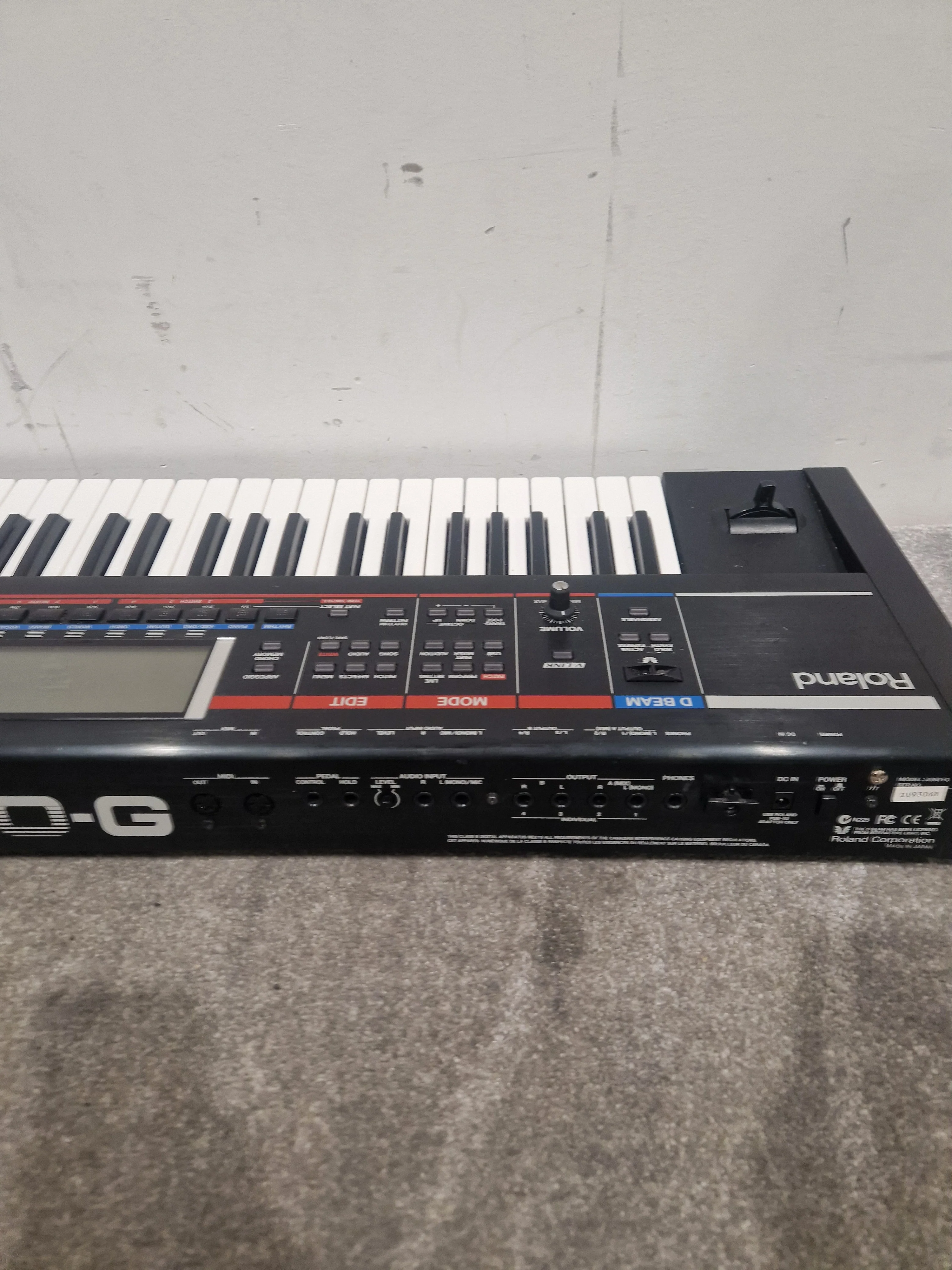 Roland JUNO-D Synthesizer - Digital Synth - Spares or Repair w/ Power Supply - Image 10