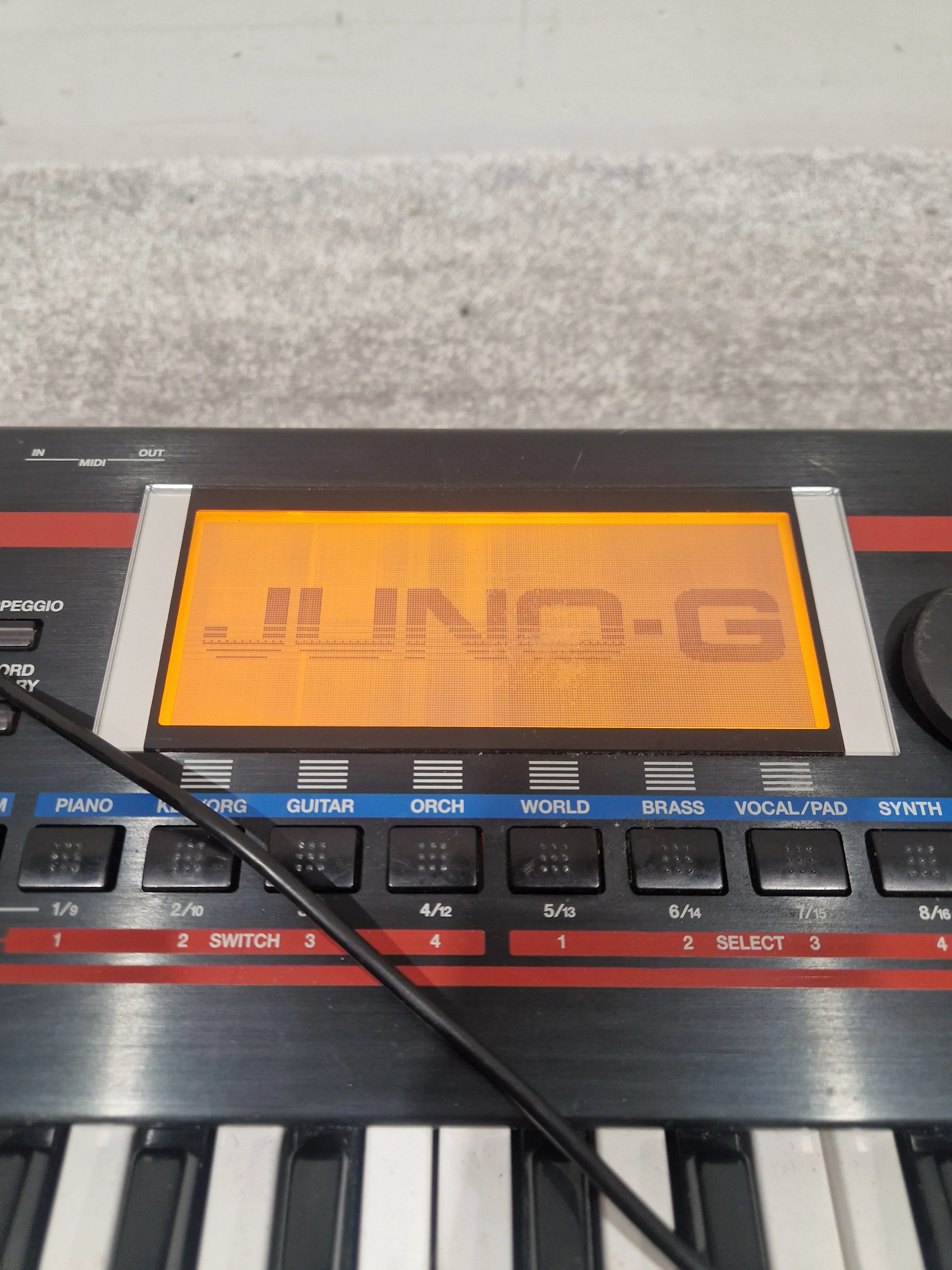 Roland JUNO-D Synthesizer - Digital Synth - Spares or Repair w/ Power Supply - Image 16