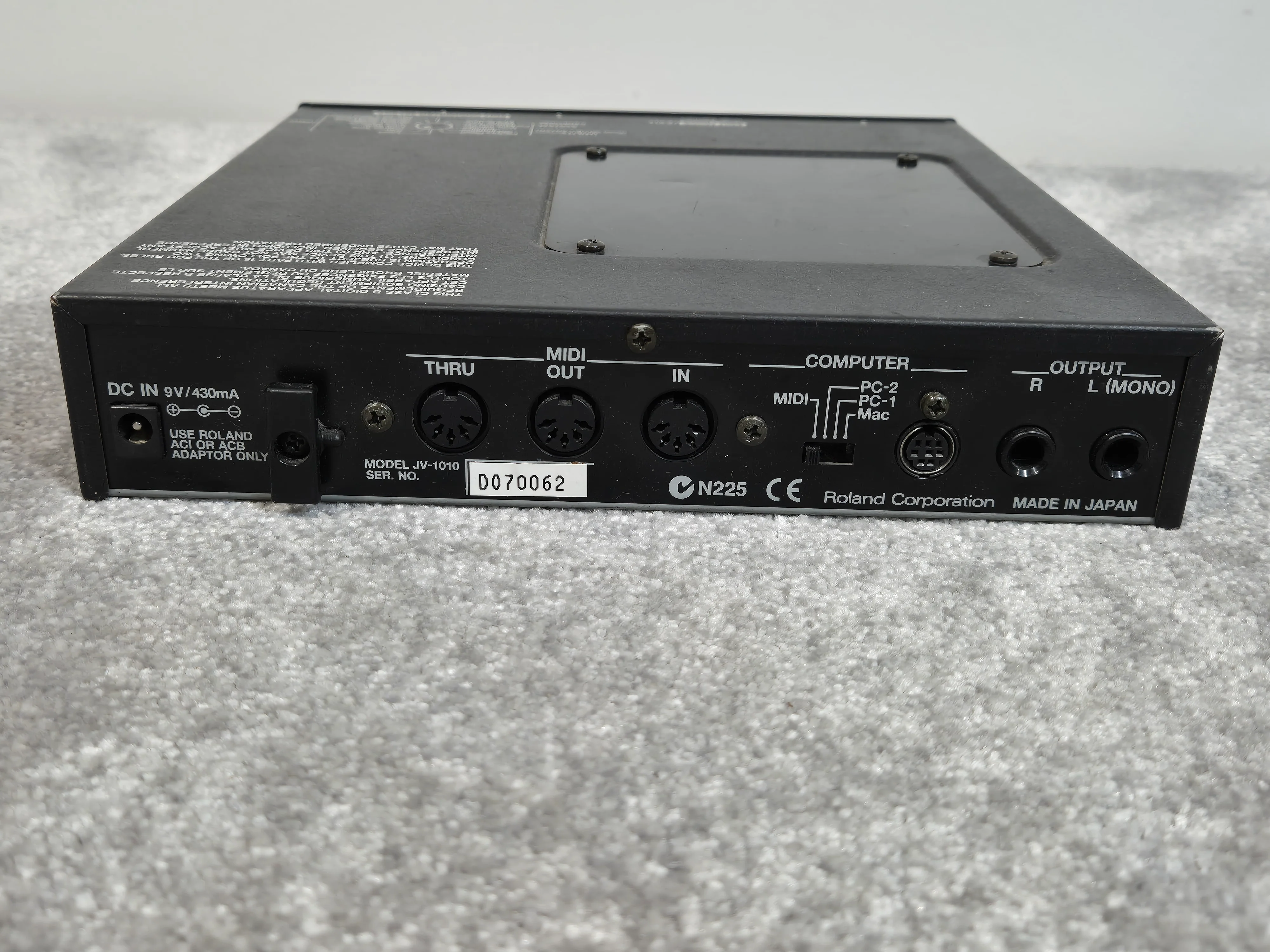 Roland JV-1010 - 64-Voice Compact Synthesizer Module - Image 5