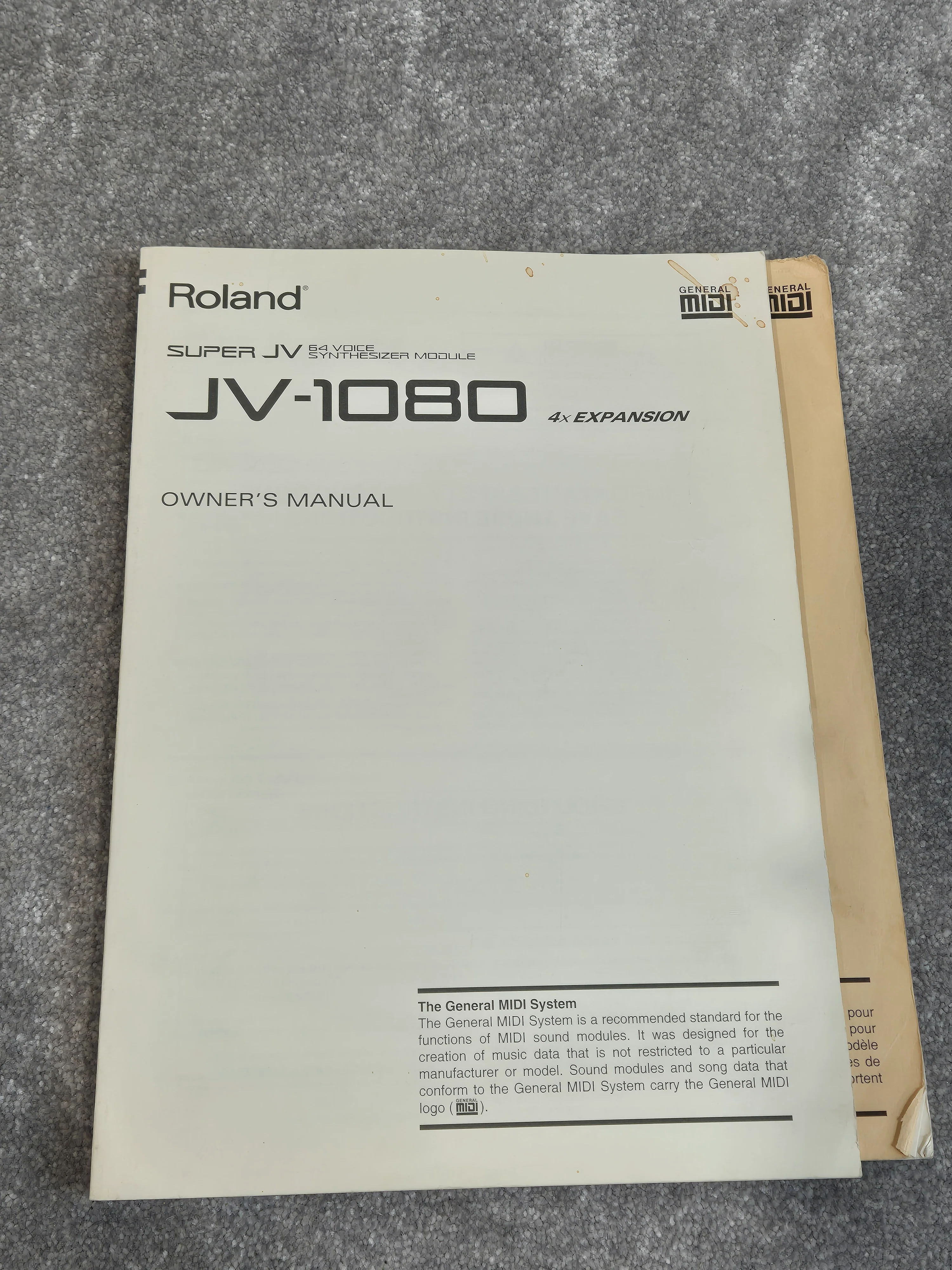 Roland JV-1080 - Sample-Based Synthesizer/Sound Module w/ Manual - Image 11